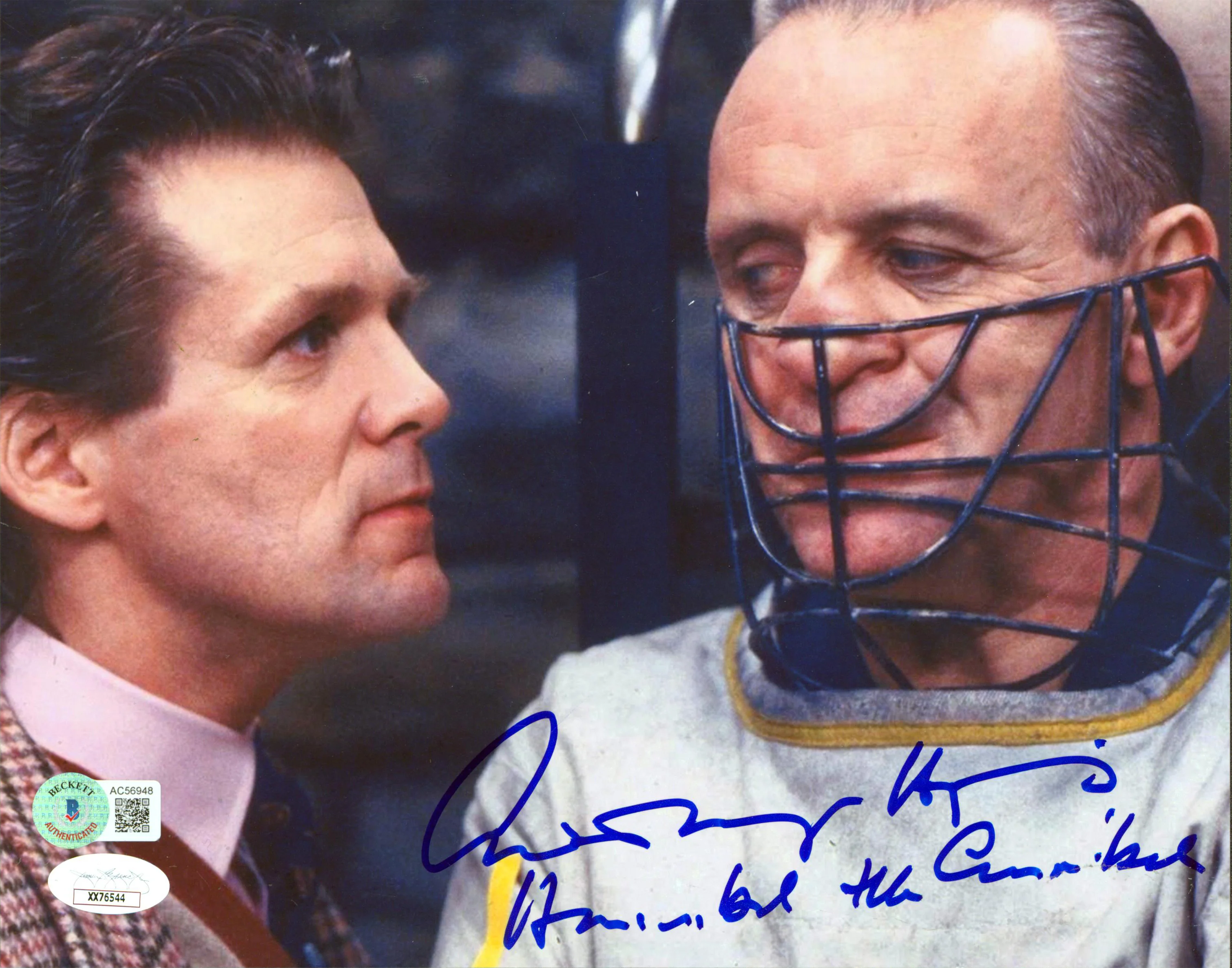 Anthony Hopkins "Hannibal The Cannibal" Authentic Signed 8x10 Photo BAS #AC56948 - Image 2