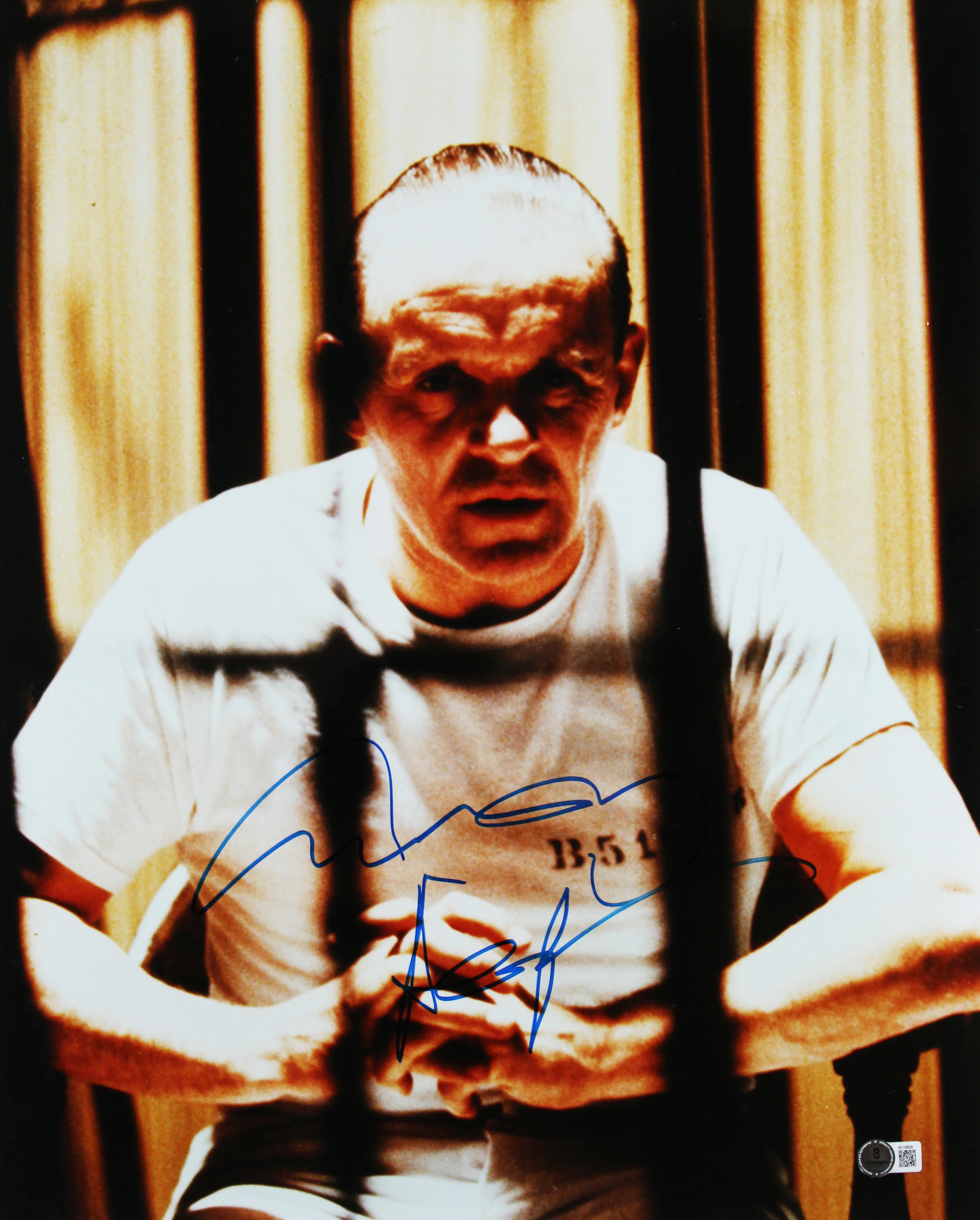 Anthony Hopkins The Silence of the Lambs Signed 16x20 Photo BAS #AE16859 - Image 2