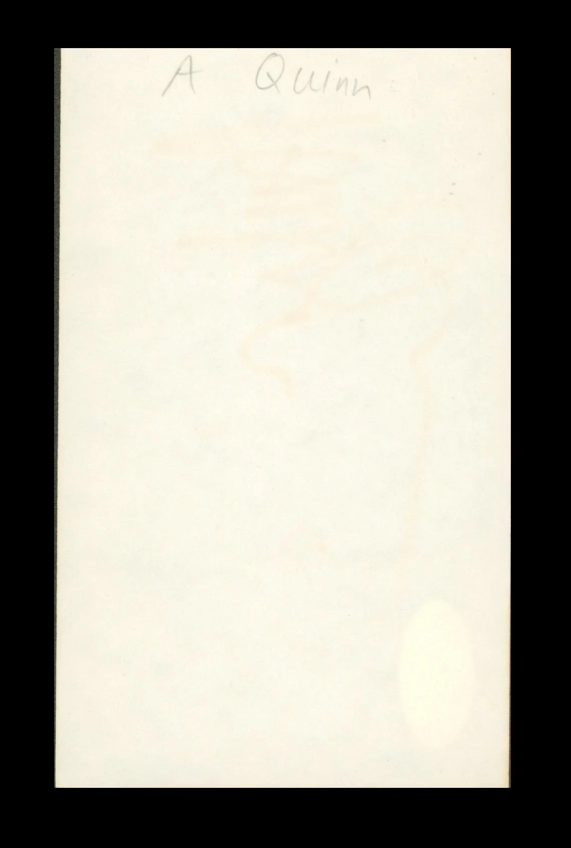 Anthony Quinn Zorba the Greek Authentic Signed 3x5 Index Card JSA #AX48185 - Image 3