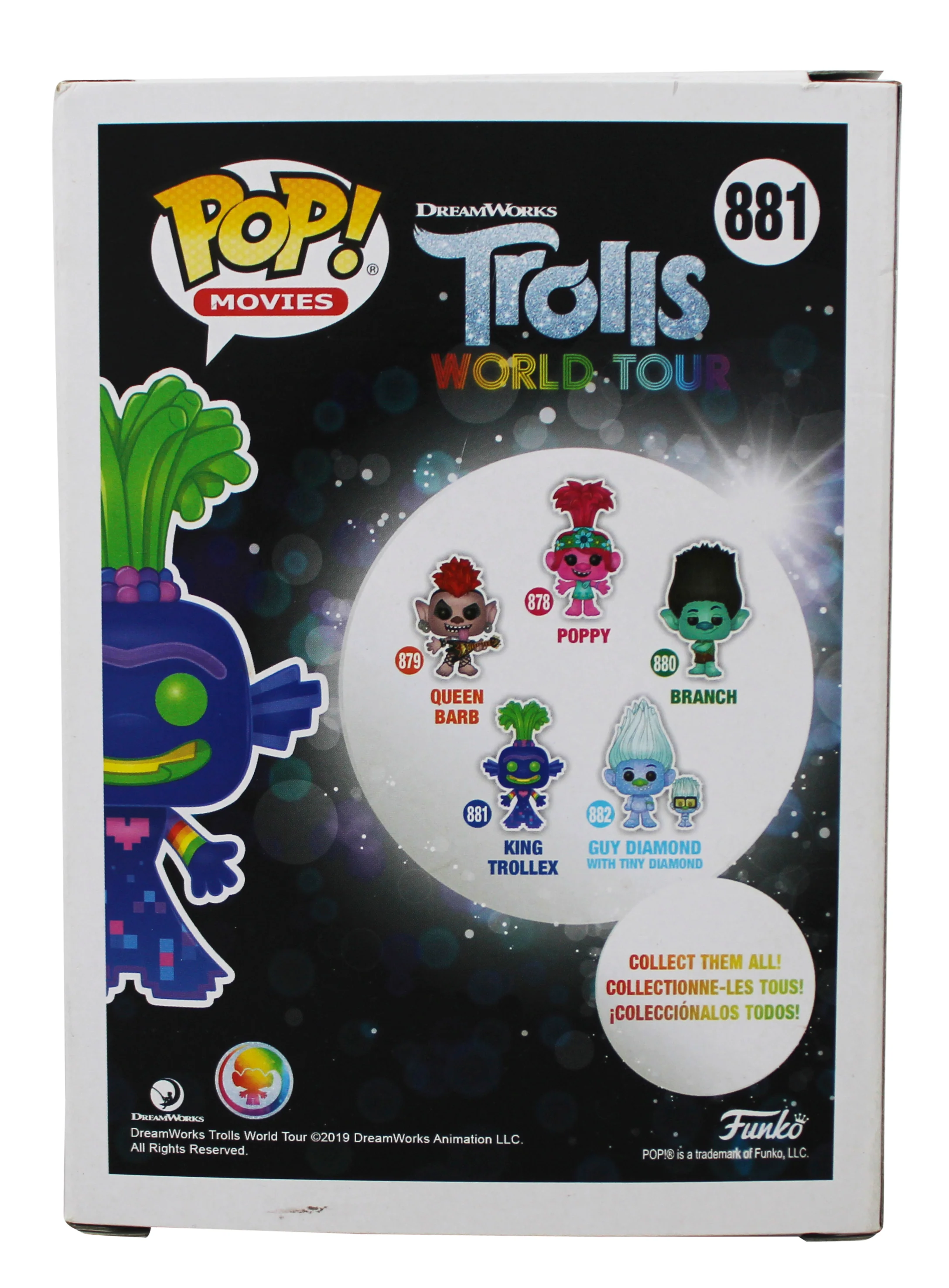 Anthony Ramos Trolls Signed King Trollex #881 Funko Pop Figure BAS #BQ56259 - Image 5