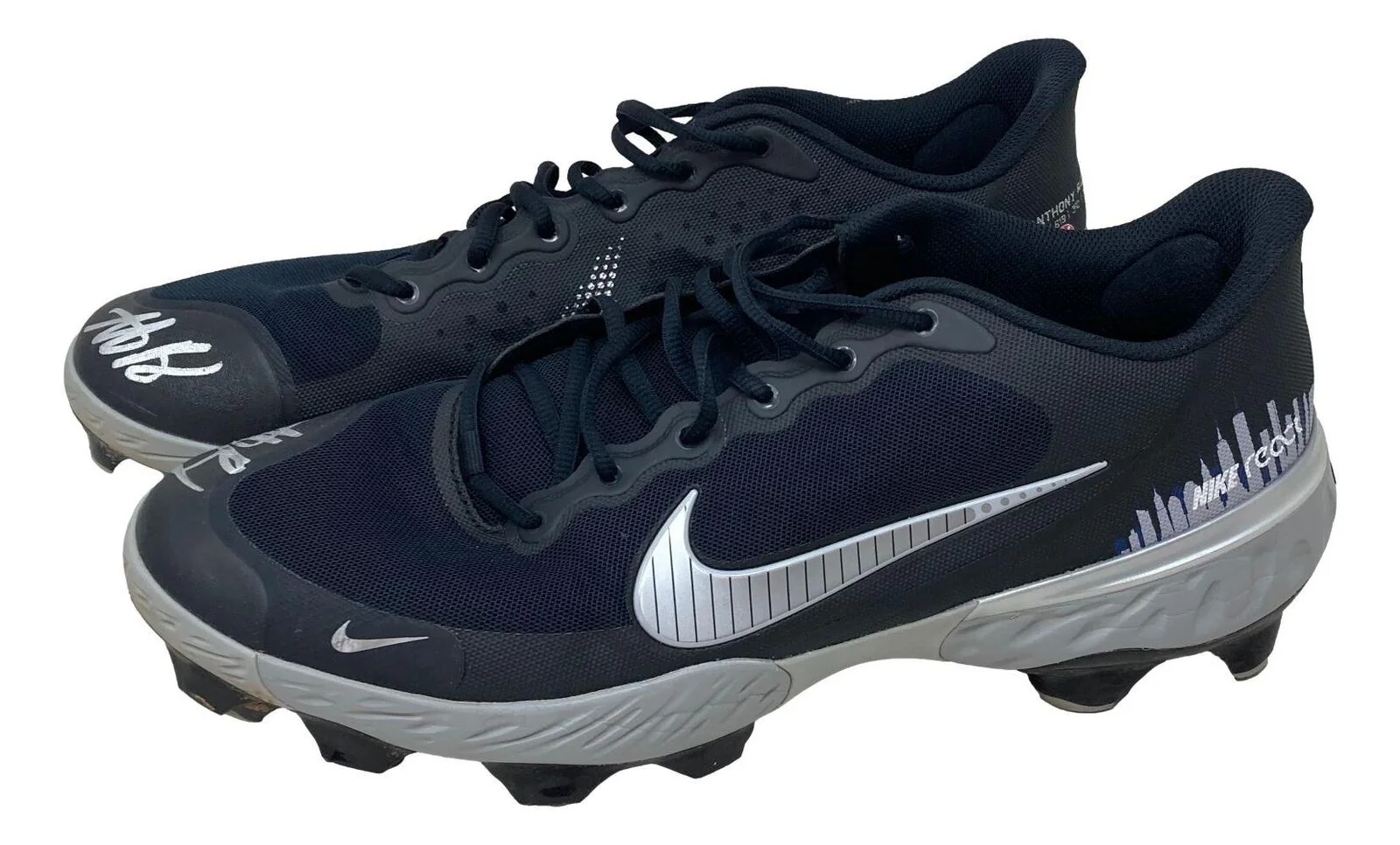 Anthony Rizzo Twice Signed 2023 Game Used Yankees Nike Cleats (2) Fanatics - Image 2
