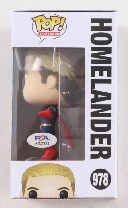 Anthony Starr Signed "The Boys" #978 Homelander Funko Pop! Vinyl Figure - PSA - Image 2