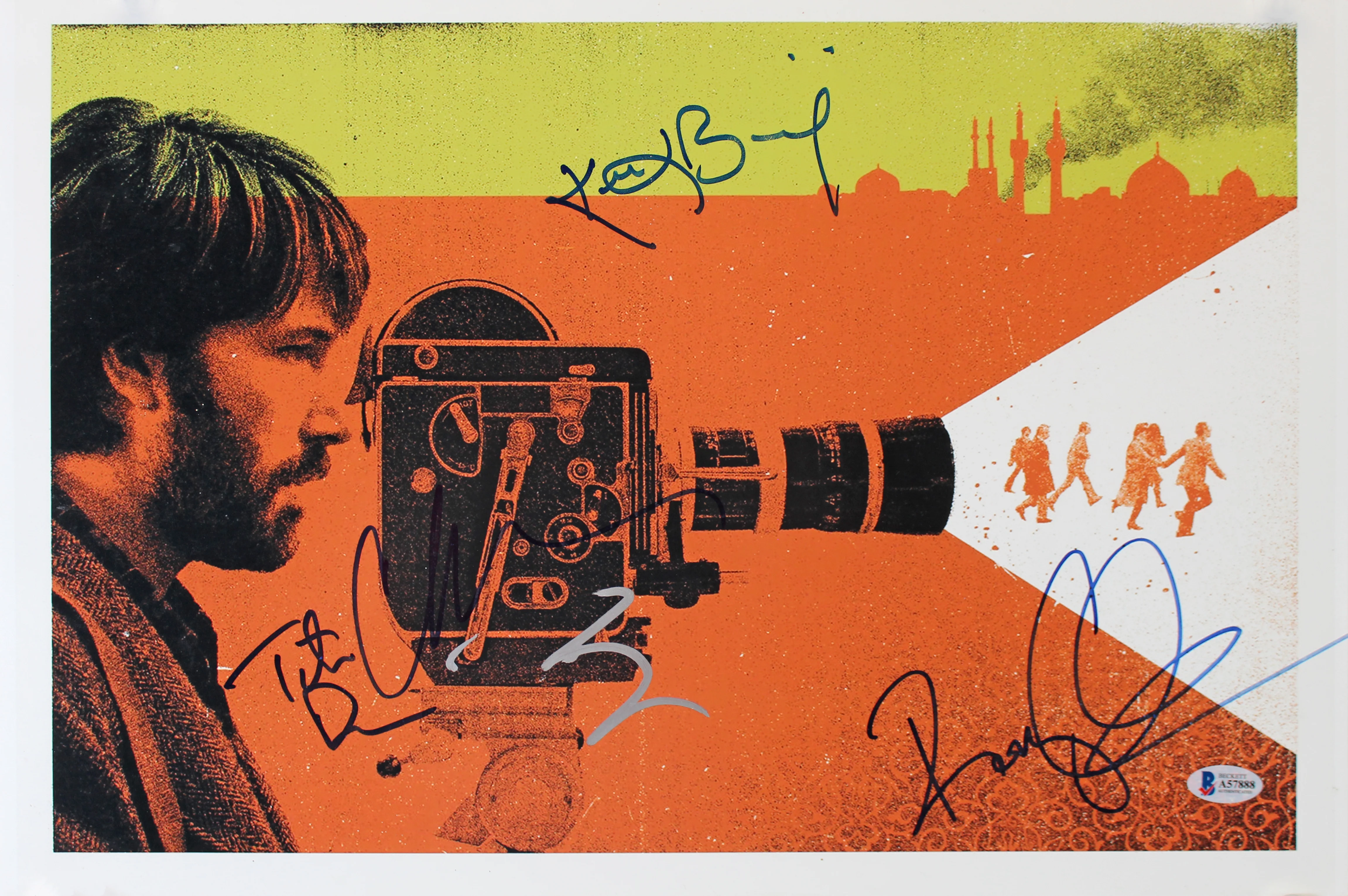 Argo (5) Affleck, Donovan, Duvall, Bishe & Cochrane Signed 12x18 Photo BAS - Image 2