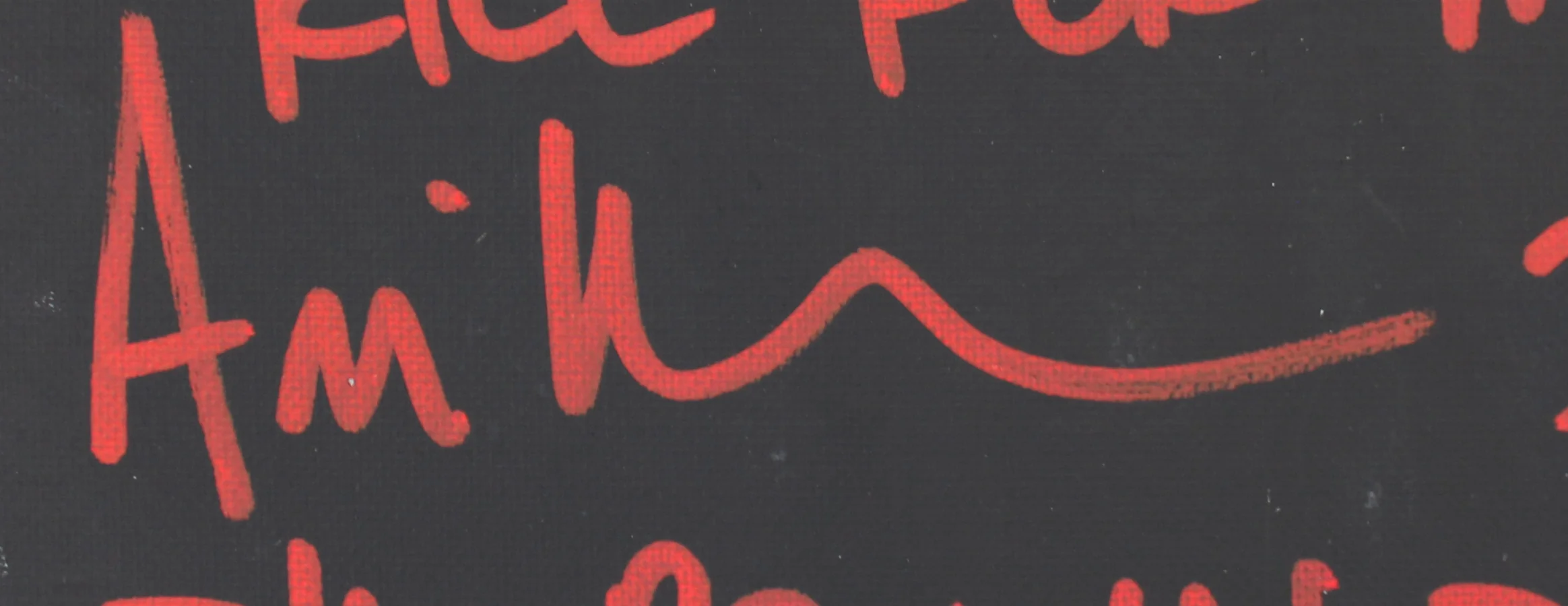 Ari Lehman "3x Inscribed" Signed 11x14 Canvas Hand-Drawn Sketch BAS Wit #WF59863 - Image 3