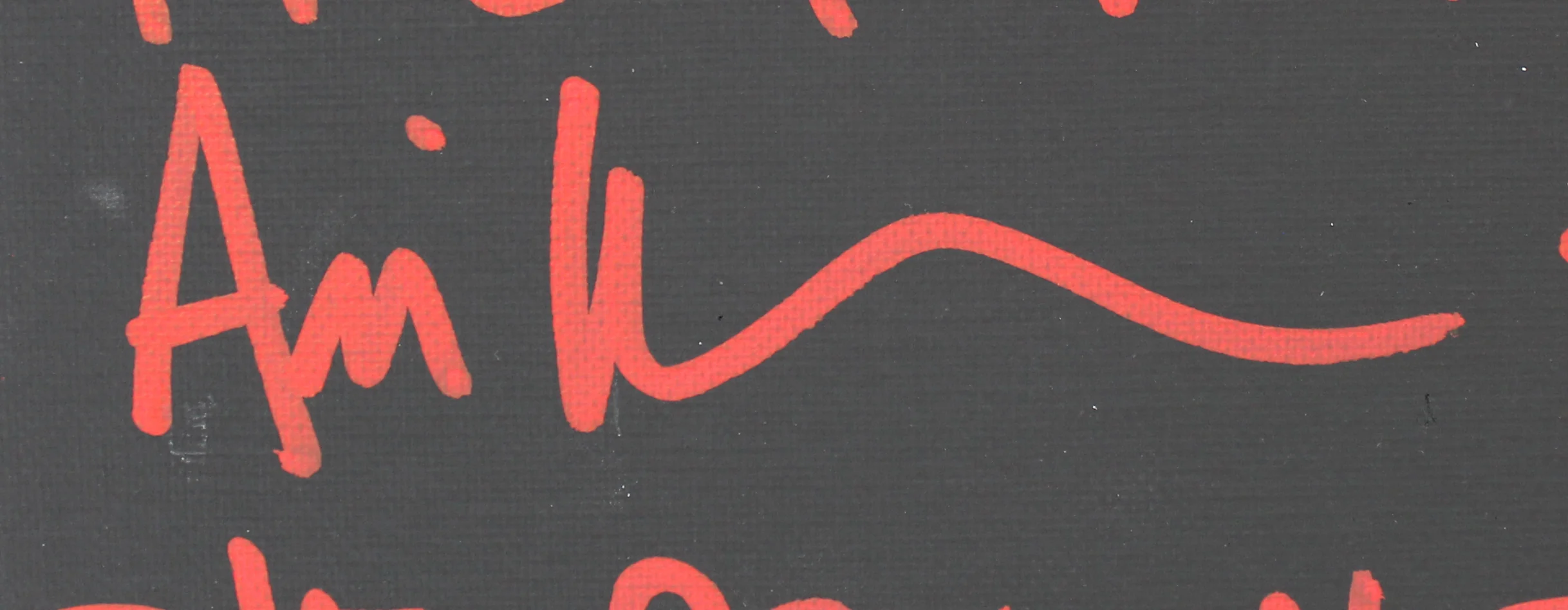 Ari Lehman "3x Inscribed" Signed 11x14 Canvas Hand-Drawn Sketch BAS Wit #WF59864 - Image 3