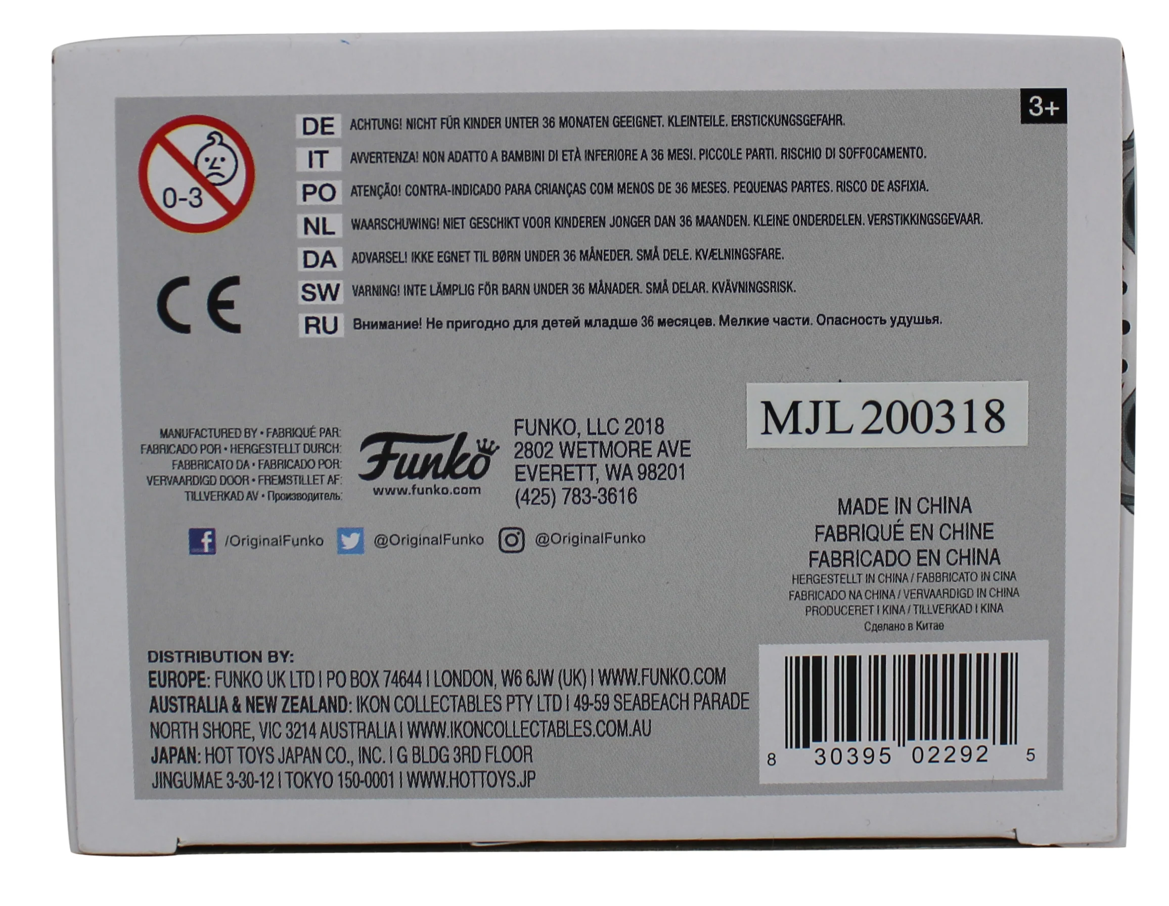 Ari Lehman F' Freddy He's My B**** Signed Funko Pop Vinyl Figure White Sig BAS - Image 8