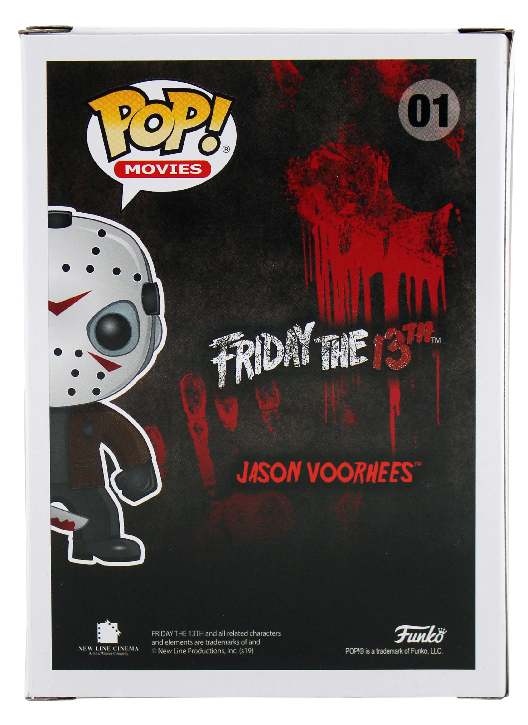 Ari Lehman "First F'n Jason" Signed Funko Pop Vinyl Figure W/ Red Sig BAS - Image 5