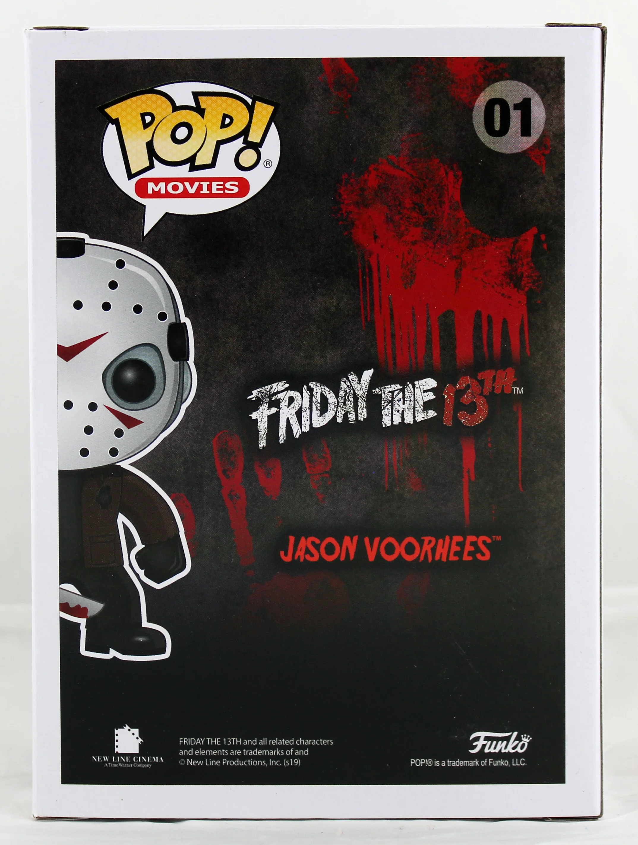 Ari Lehman "First F'n Jason" Signed Funko Pop Vinyl Figure W/ White Sig BAS - Image 5