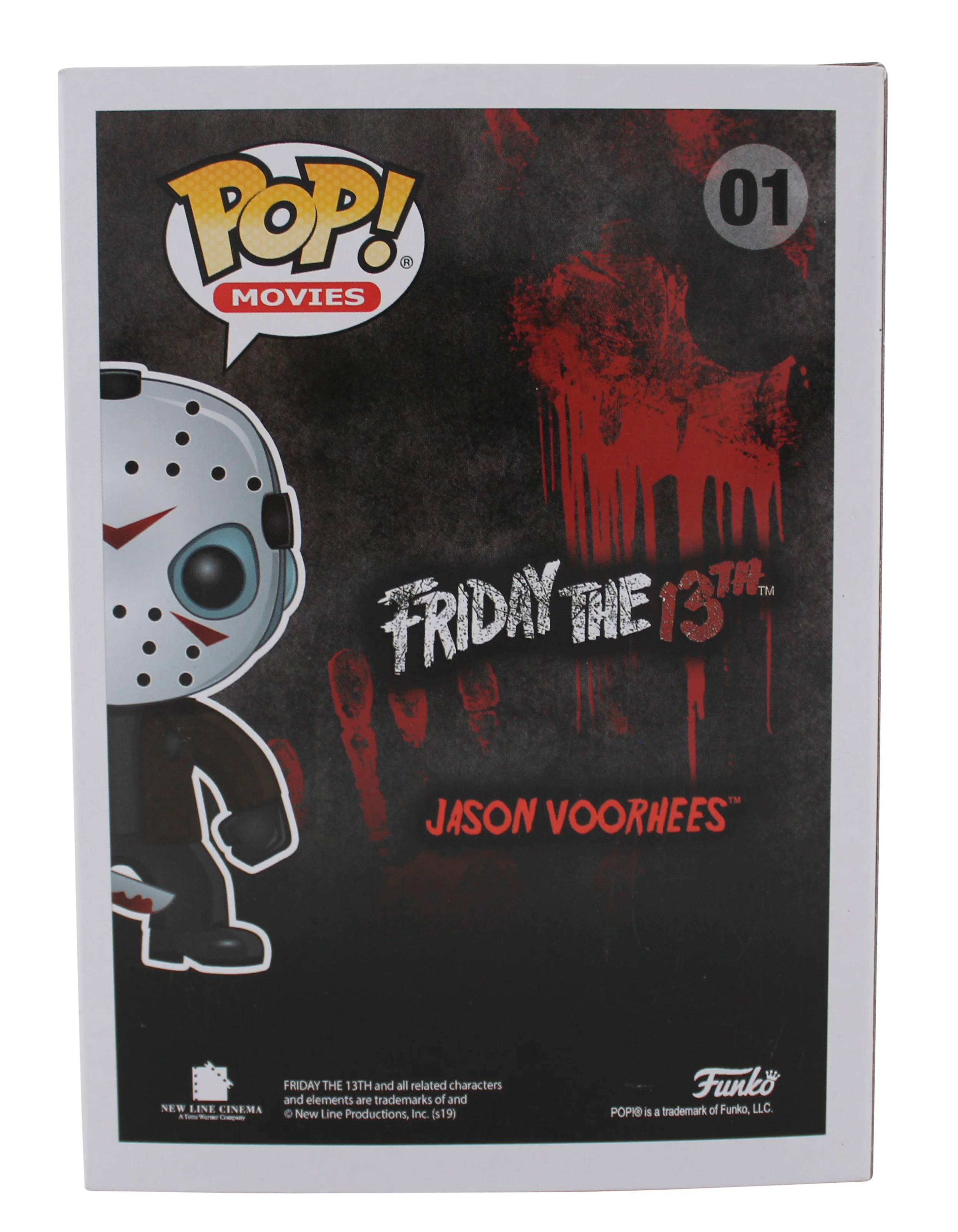 Ari Lehman "First F'n Jason" Signed Funko Pop Vinyl Figure w/ Yellow Sig BAS Wit - Image 5