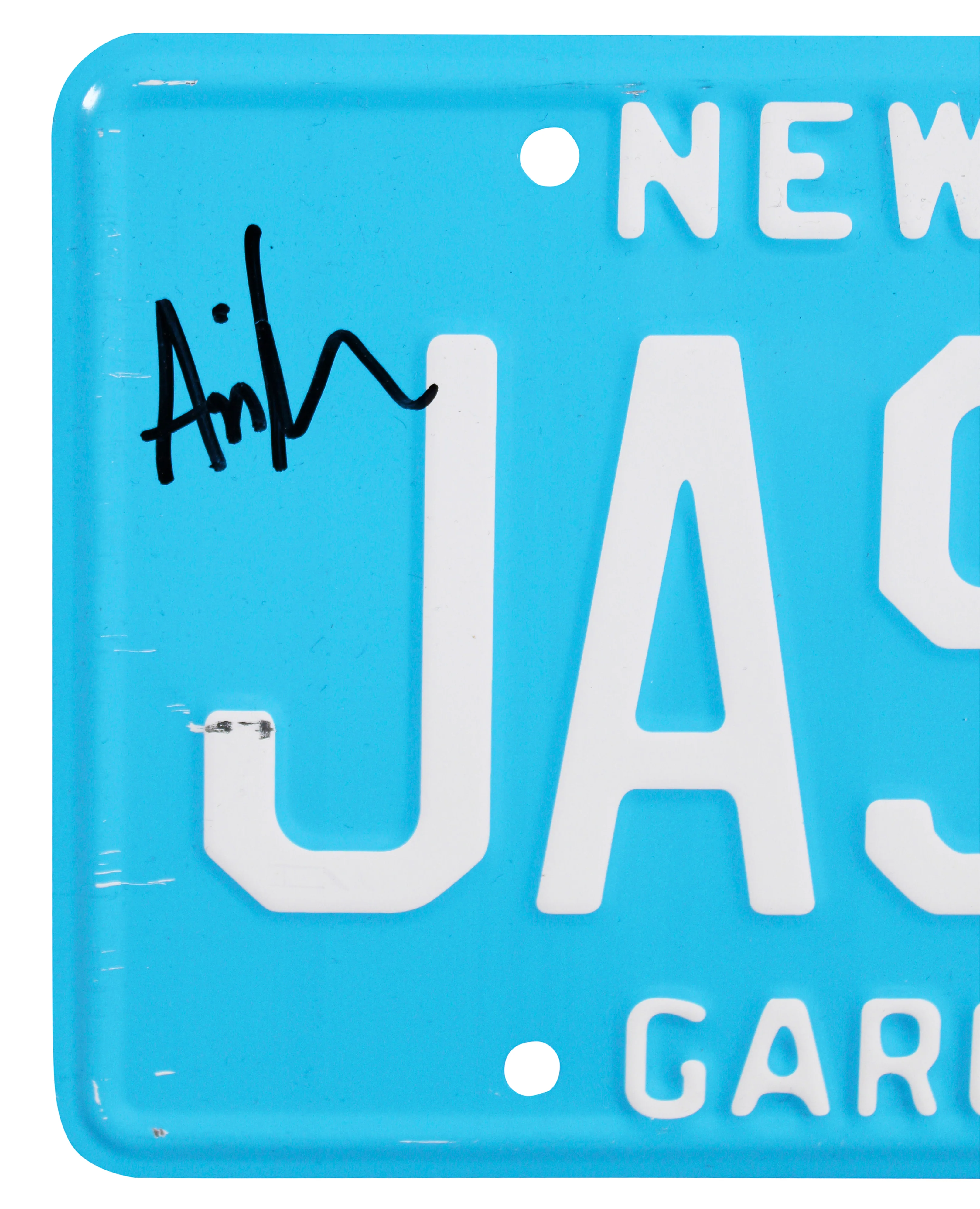 Ari Lehman Friday The 13th "Jason 1" Signed License Plate BAS Witness #3W151625 - Image 3