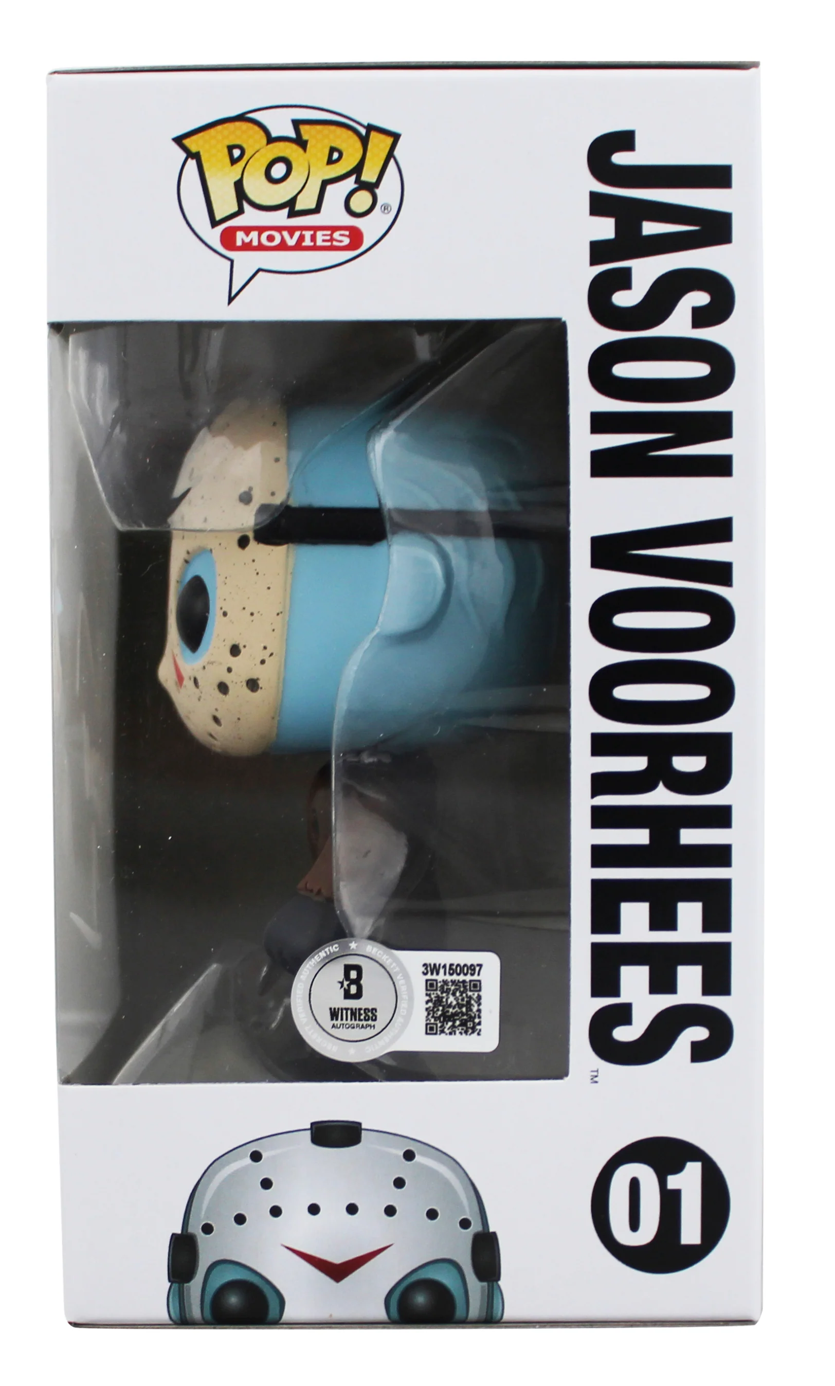 Ari Lehman "Jason 1" Signed #01 Funko Pop Vinyl Figure w/ White Sig BAS Witness - Image 4