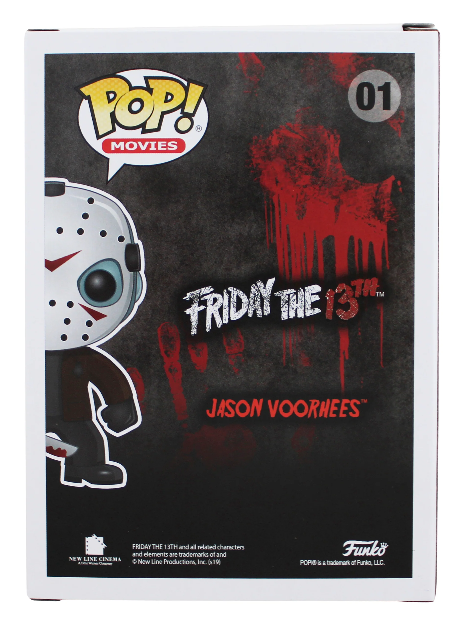 Ari Lehman "Jason 1" Signed #01 Funko Pop Vinyl Figure w/ White Sig BAS Witness - Image 5