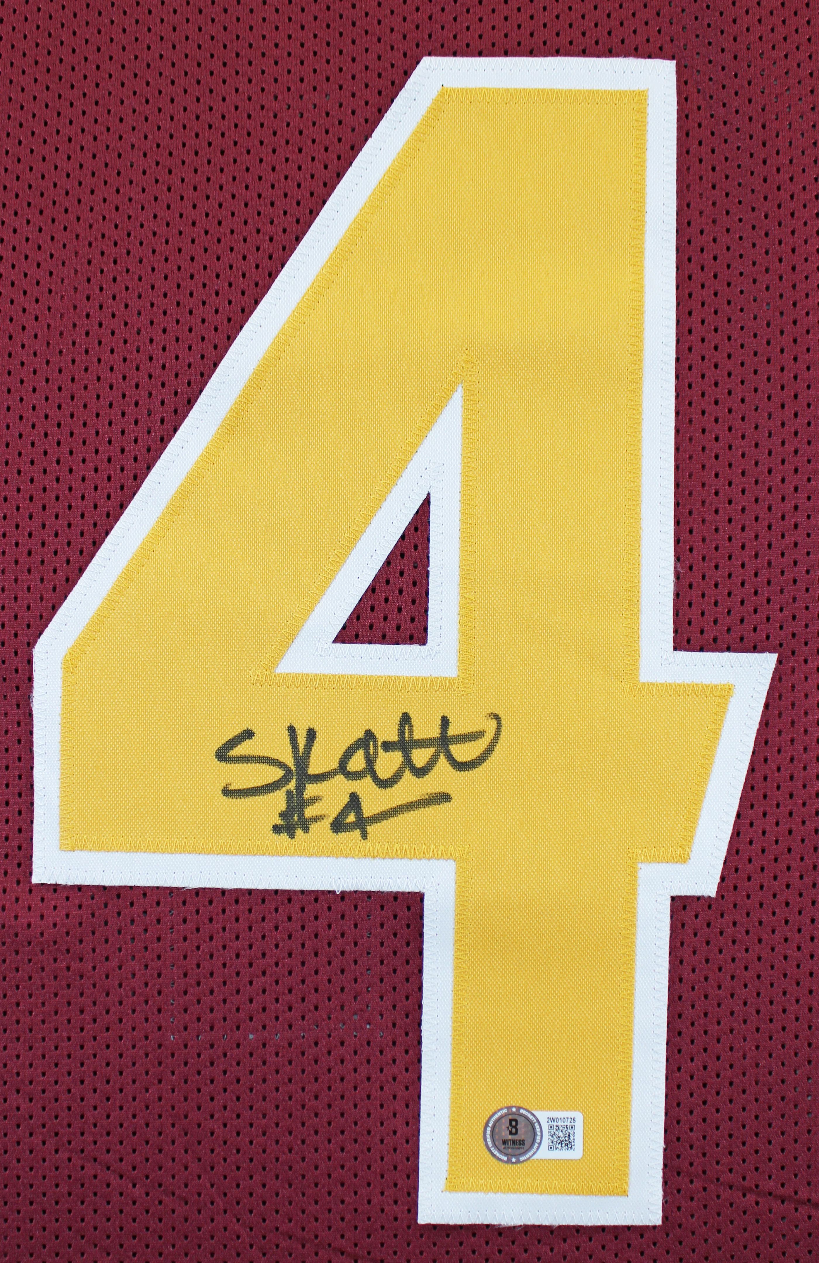Arizona State Cameron Skattebo Signed Maroon Pro Style Jersey BAS - Image 3