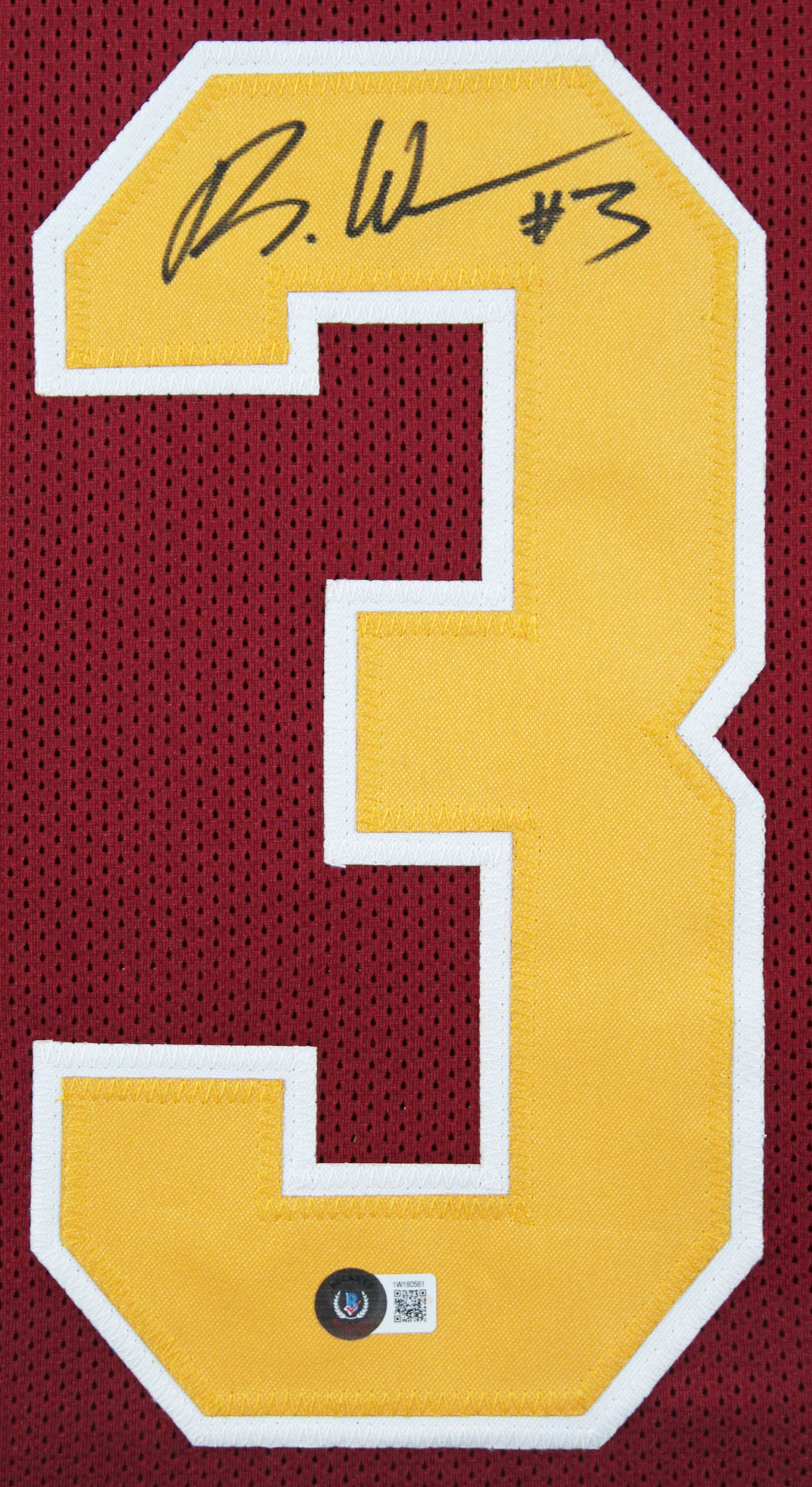 Arizona State Rachaad White Signed Maroon Pro Style Framed Jersey BAS Witnessed - Image 3