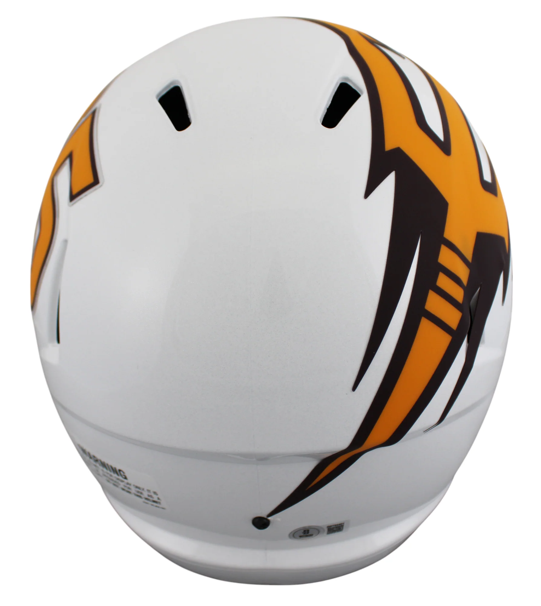 Arizona State Sam Leavitt Signed White Alt Full Size Speed Rep Helmet BAS Wit - Image 3