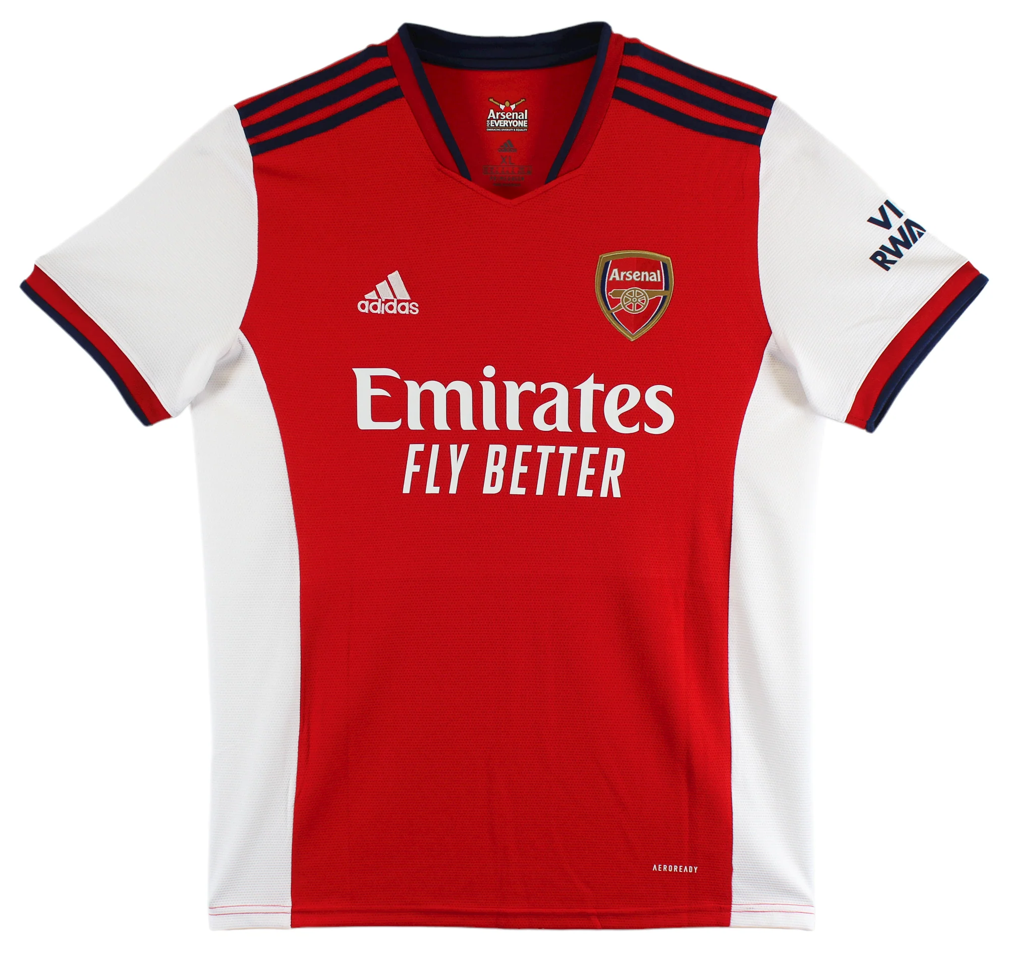 Arsenal Emille Smith Rowe Authentic Signed Red Adidas Jersey Autographed BAS - Image 4