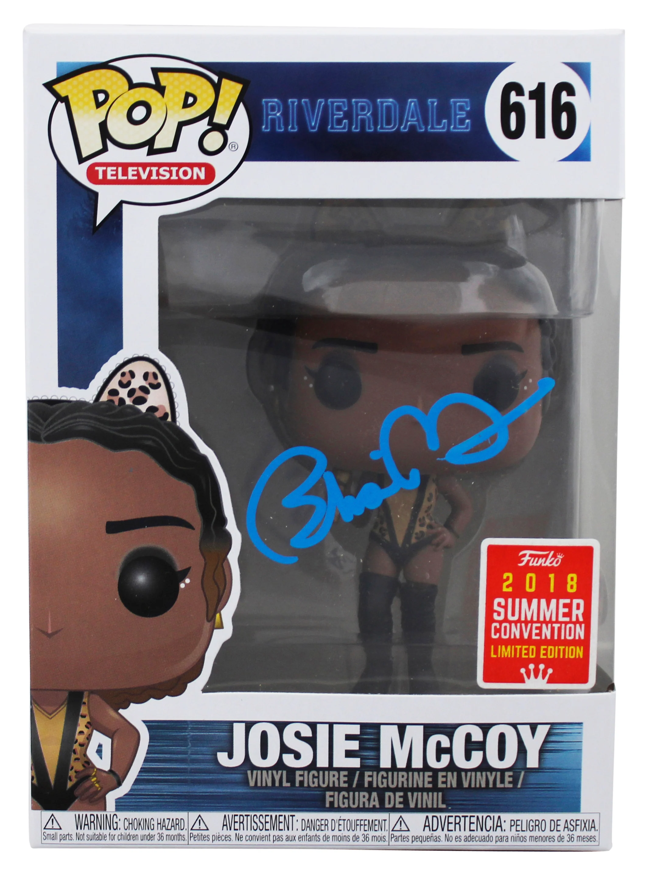 Ashleigh Murray Riverdale Signed Josie #616 Funko Pop Figure PSA/DNA #AK97722 - Image 2