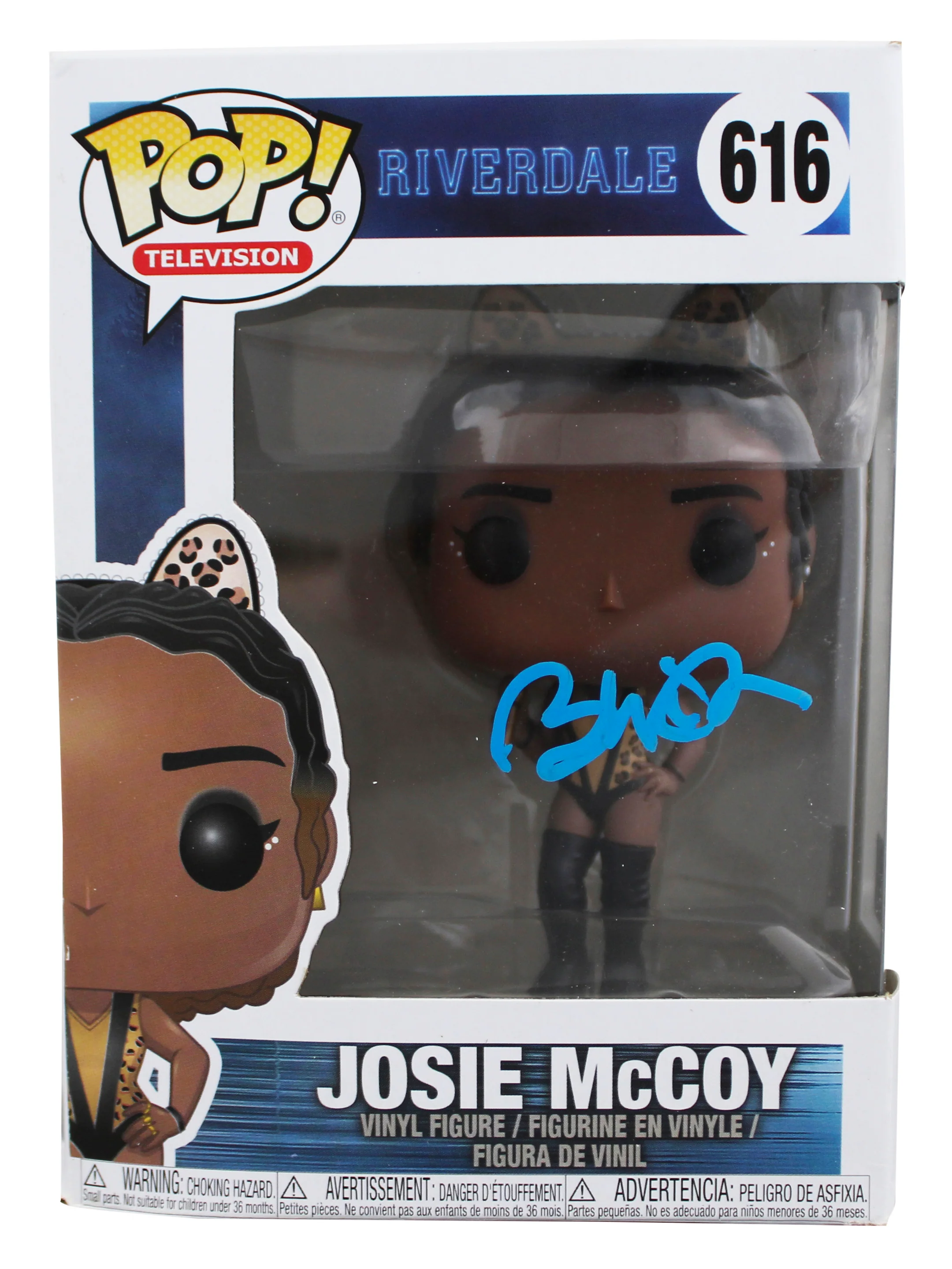 Ashleigh Murray Riverdale Signed Josie McCoy #616 Funko Pop Figure BAS #BK66803 - Image 2