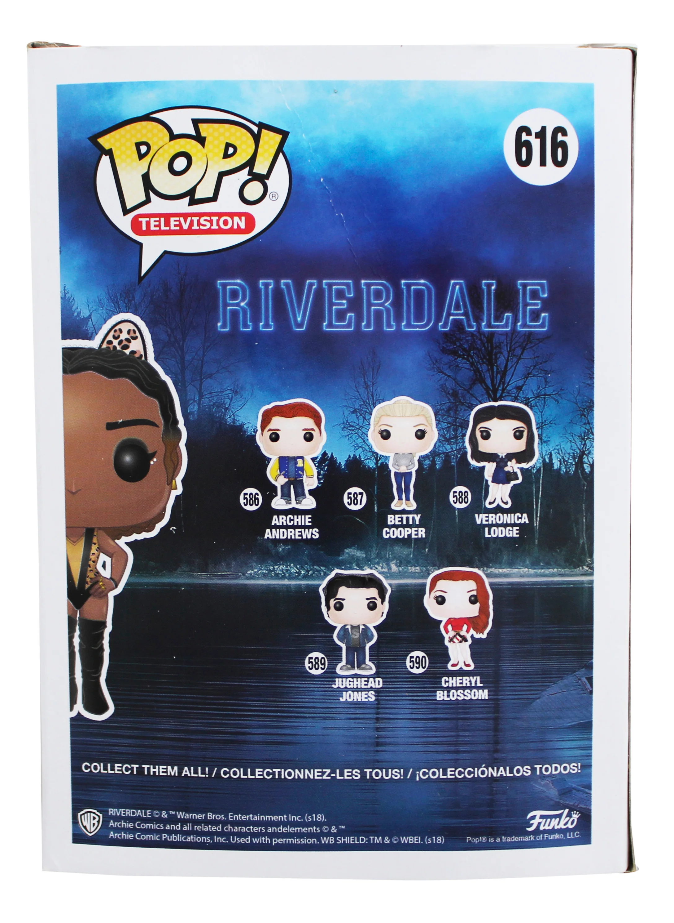 Ashleigh Murray Riverdale Signed Josie McCoy #616 Funko Pop Figure BAS #BK66803 - Image 5