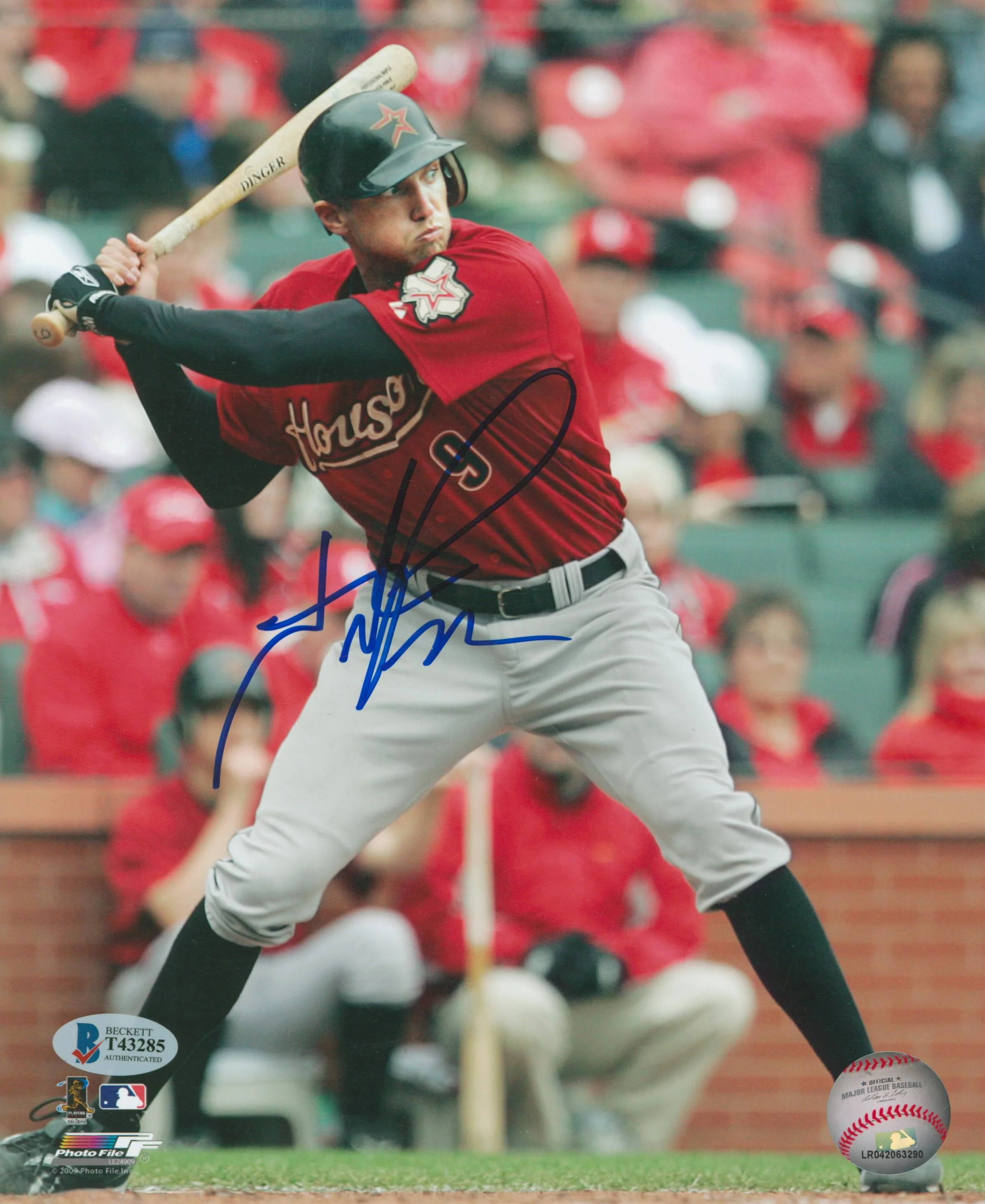 Astros Hunter Pence Authentic Signed 8x10 Photo Autographed BAS #T43285 - Image 2