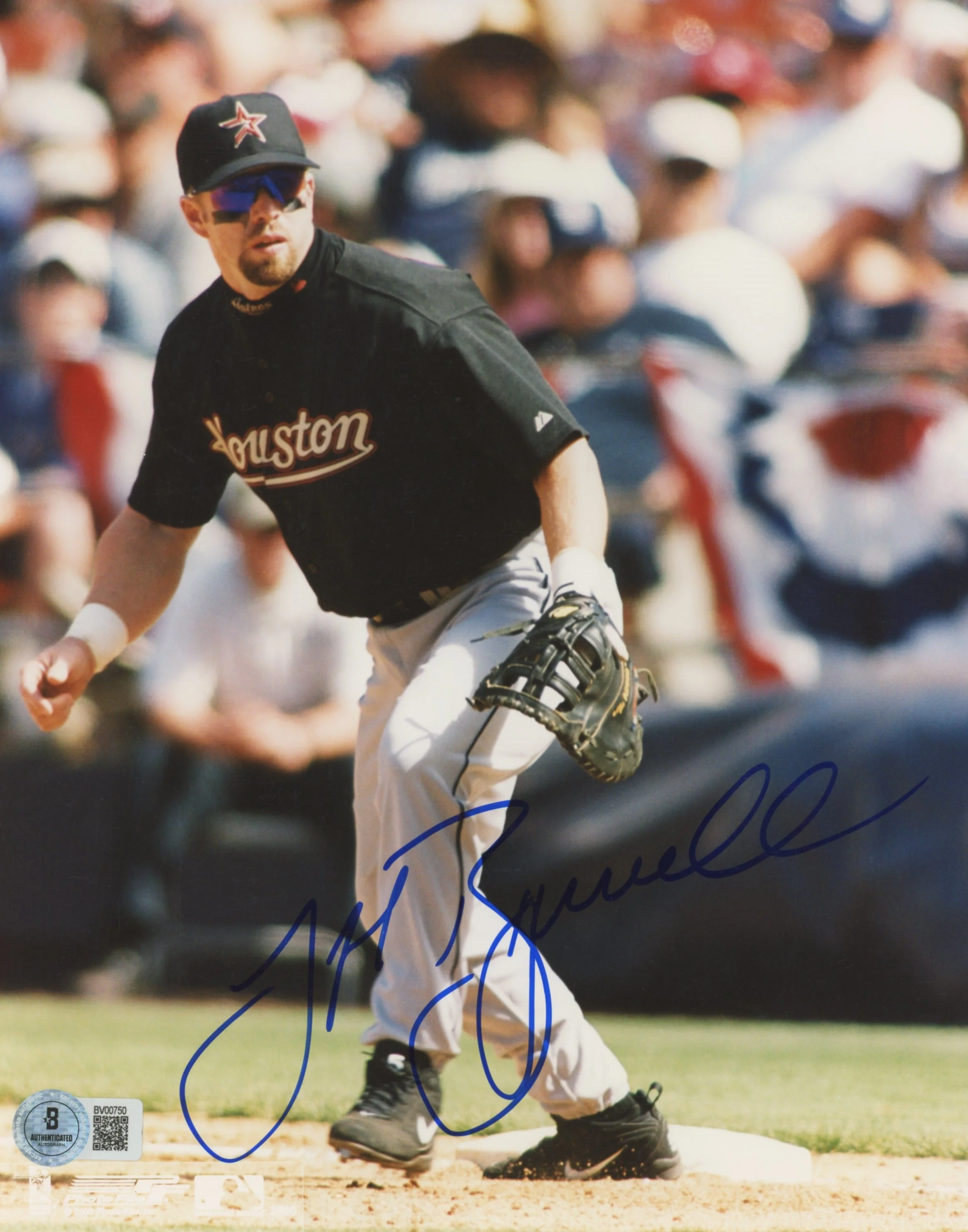 Astros Jeff Bagwell Authentic Signed 8x10 Photo Autographed BAS #BV00750 - Image 2