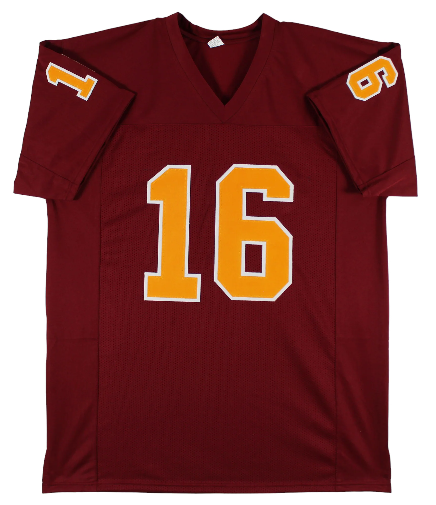 ASU Jake Plummer Signed Maroon Pro Style Jersey Signed on #1 BAS Witnessed - Image 4