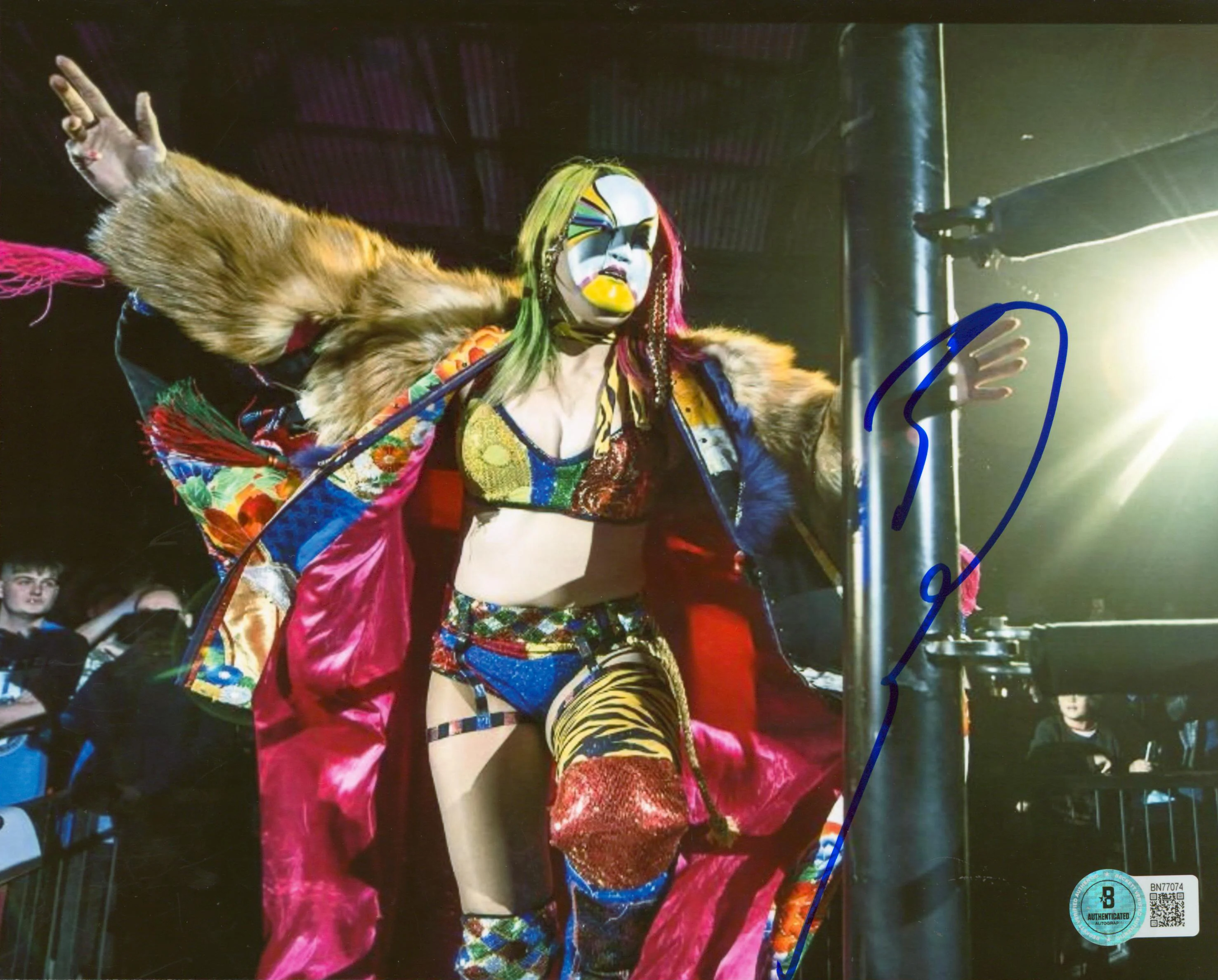 Asuka WWE Authentic Signed 8x10 Photo Autographed BAS #BN77074 - Image 2