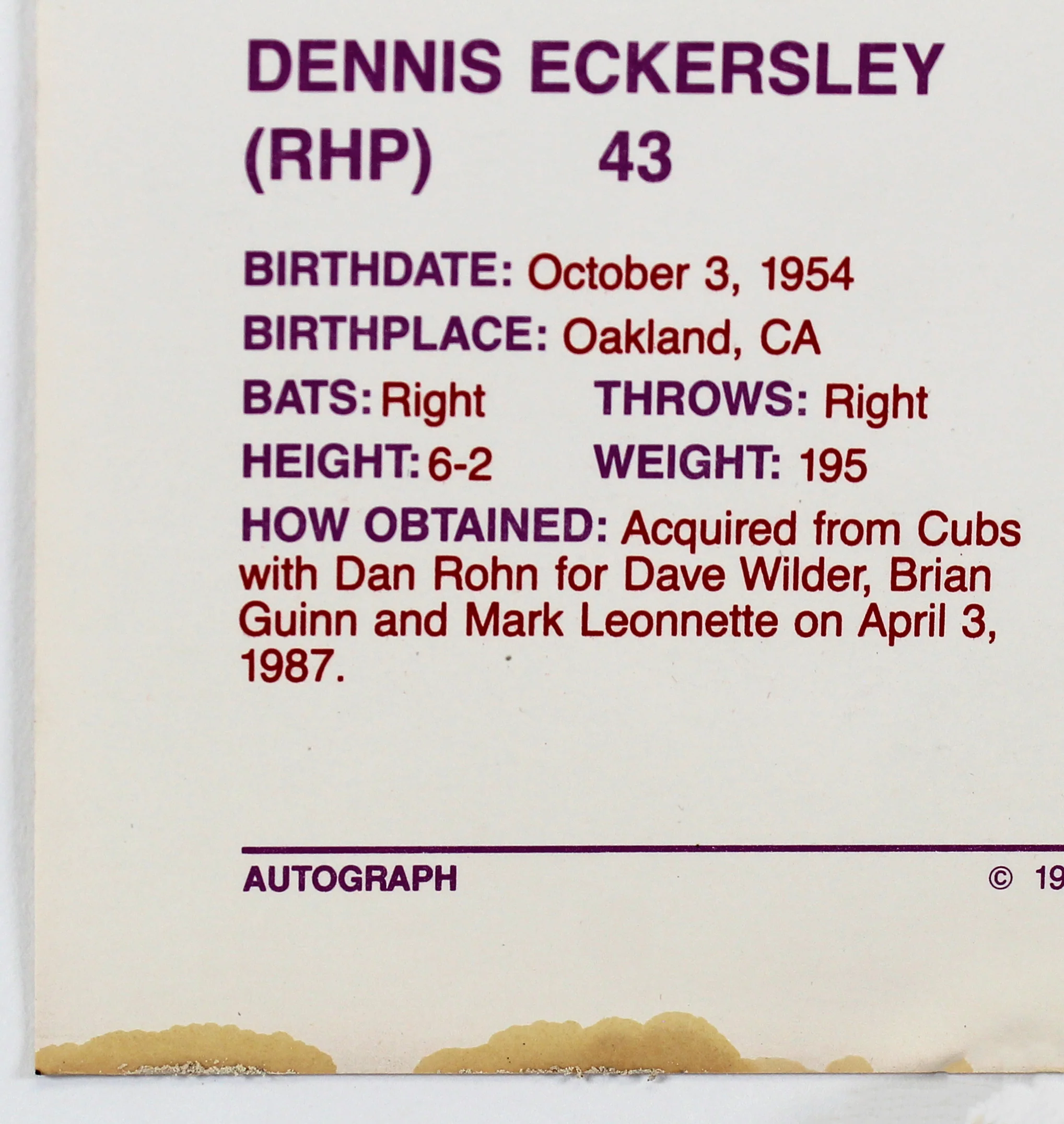 Athletics 15.25x19.5 Uncut Trading Card Sheet Un-signed - Image 8
