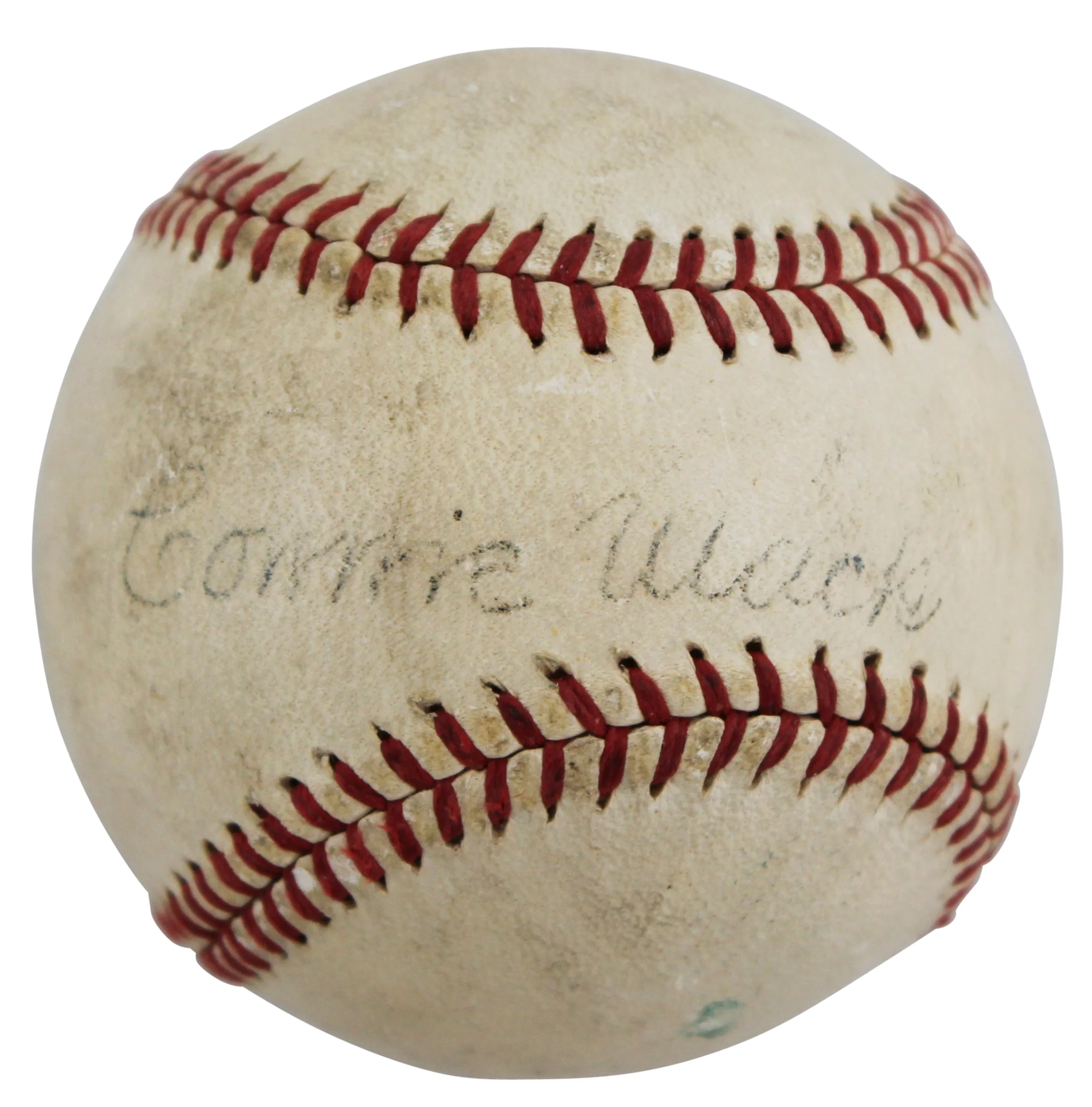 Athletics Connie Mack Signed Reach Official League Baseball BAS #AA03316 - Image 2