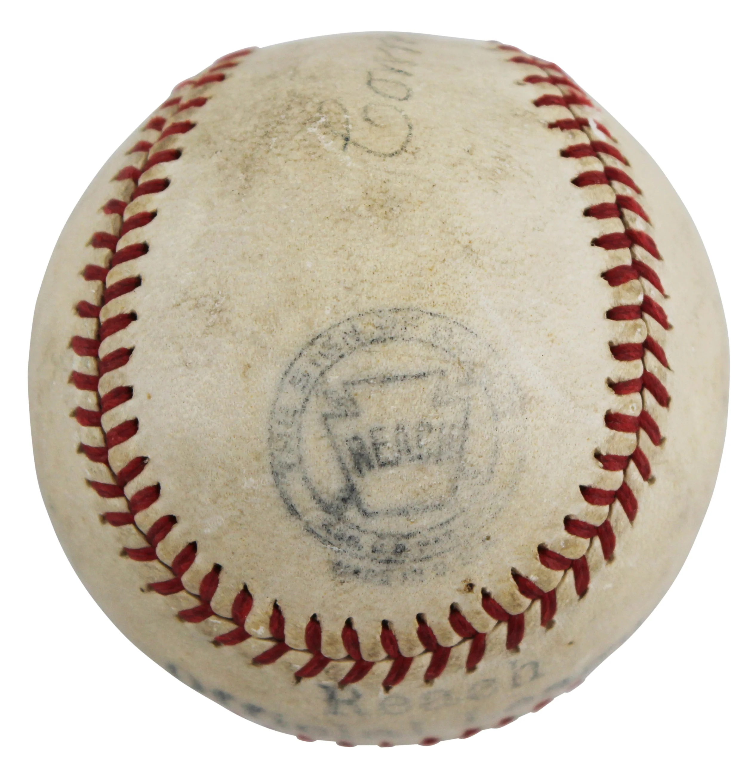 Athletics Connie Mack Signed Reach Official League Baseball BAS #AA03316 - Image 3