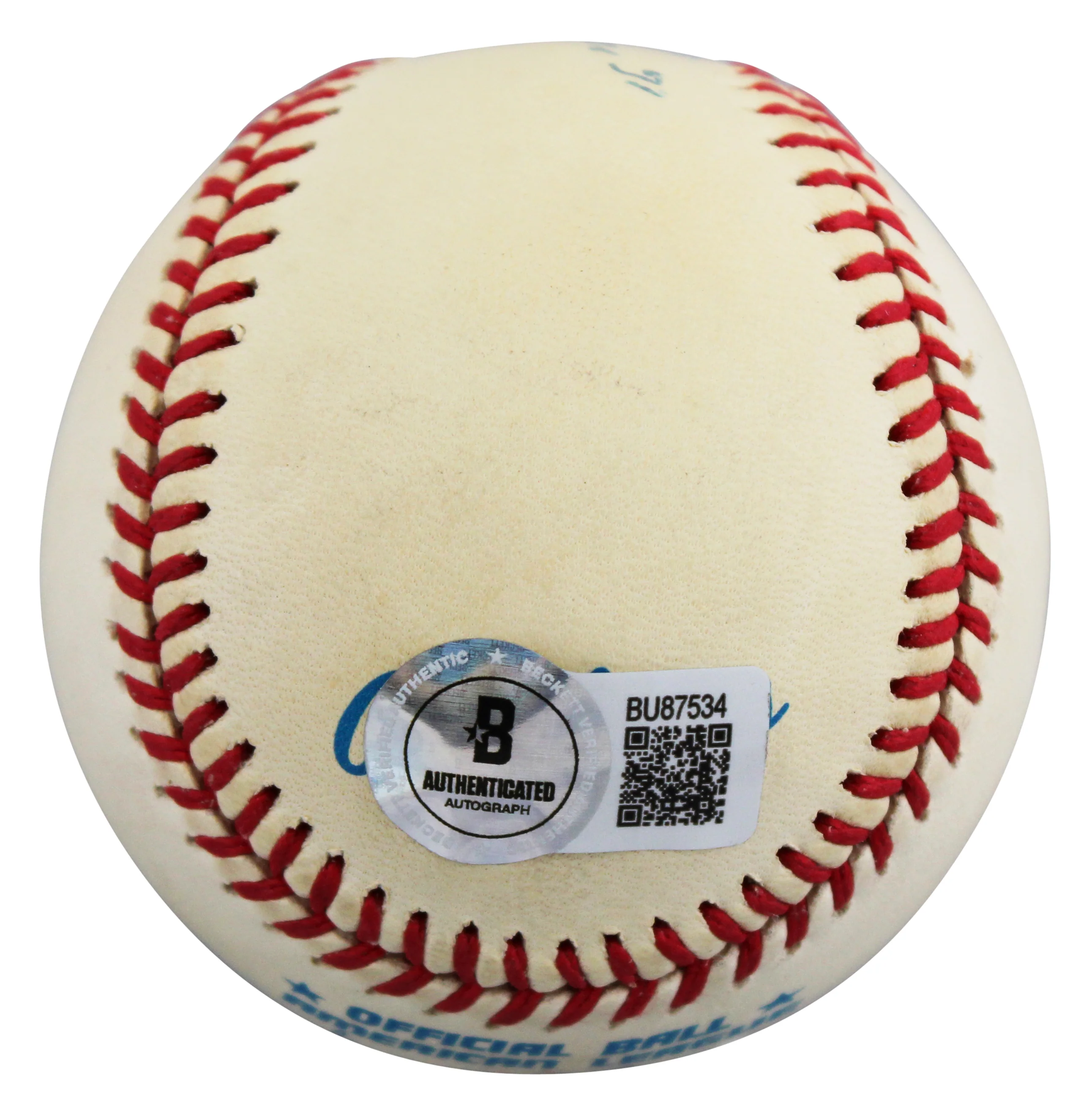 Athletics Jose Canseco "88 MVP" Signed Gene Budig OAL Baseball BAS #BU87534 - Image 5