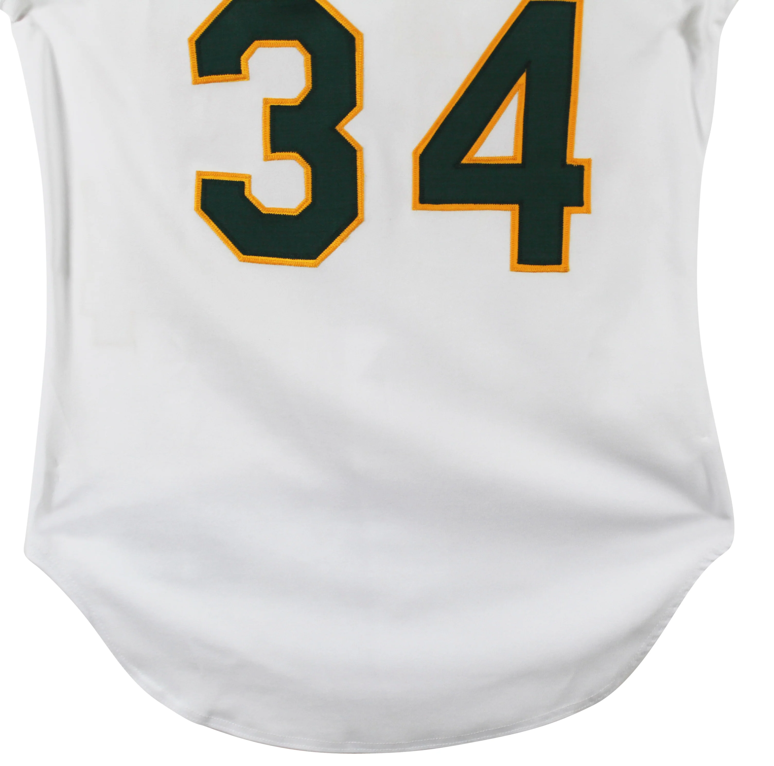 Athletics Rollie Fingers "HOF 92" Signed White Russell Athletic Jersey BAS - Image 5