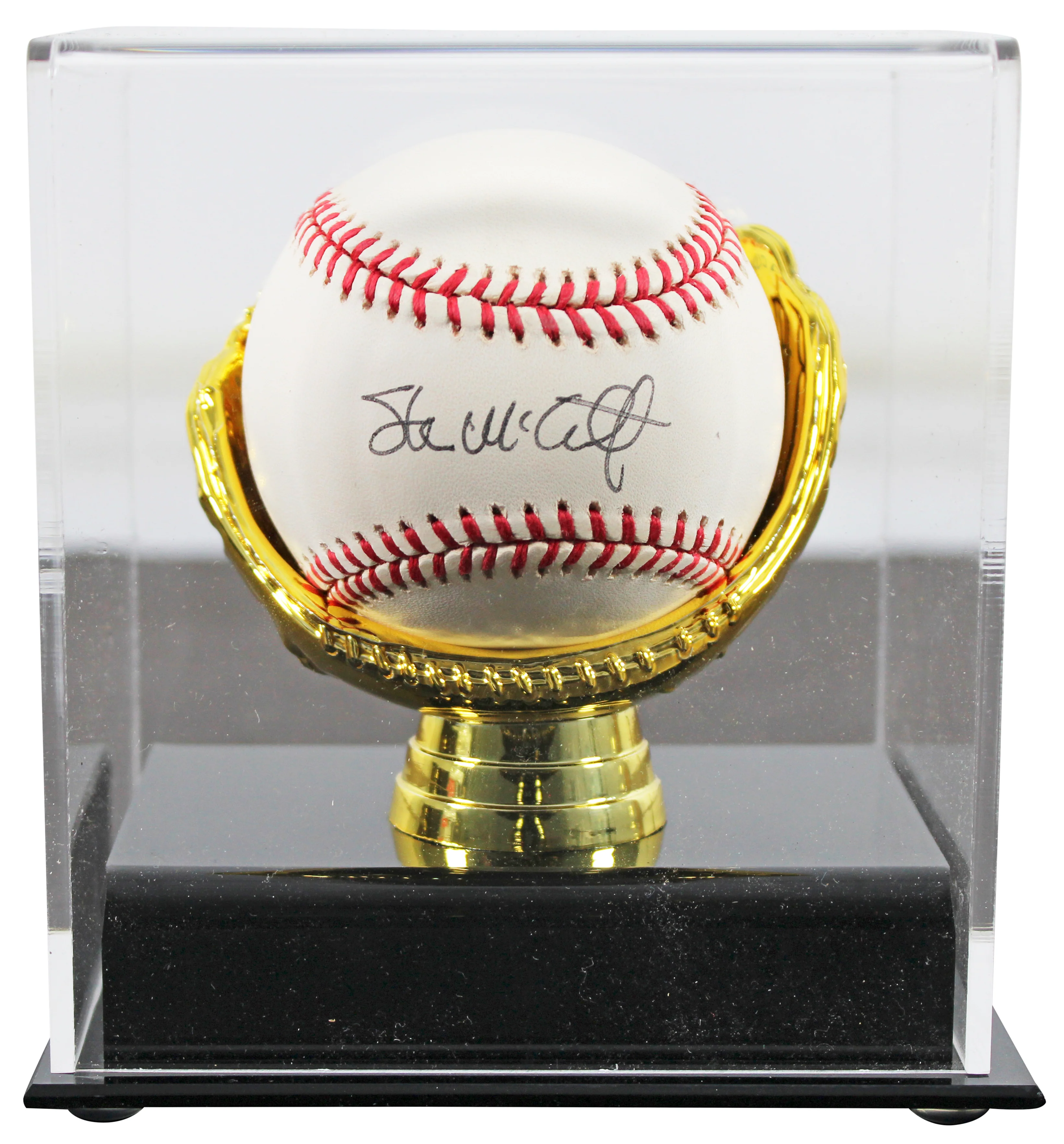 Athletics Steve McCatty Authentic Signed Oal Baseball Autographed w/ Case BAS - Image 2