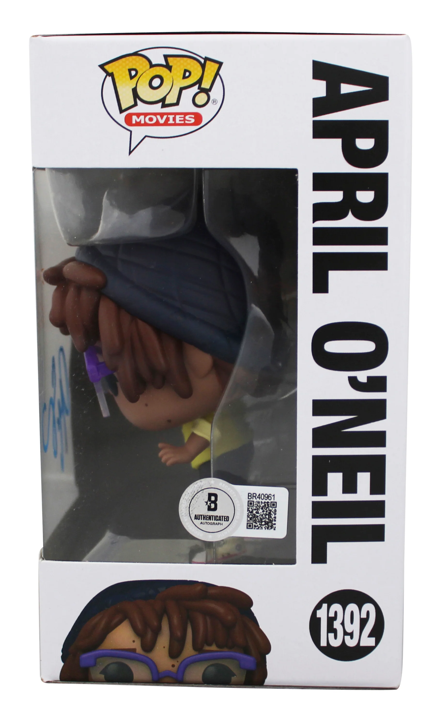 Ayo Edebiri TMNT Signed April O'Neil #1392 Funko Pop Vinyl Figure BAS #BR40961 - Image 4