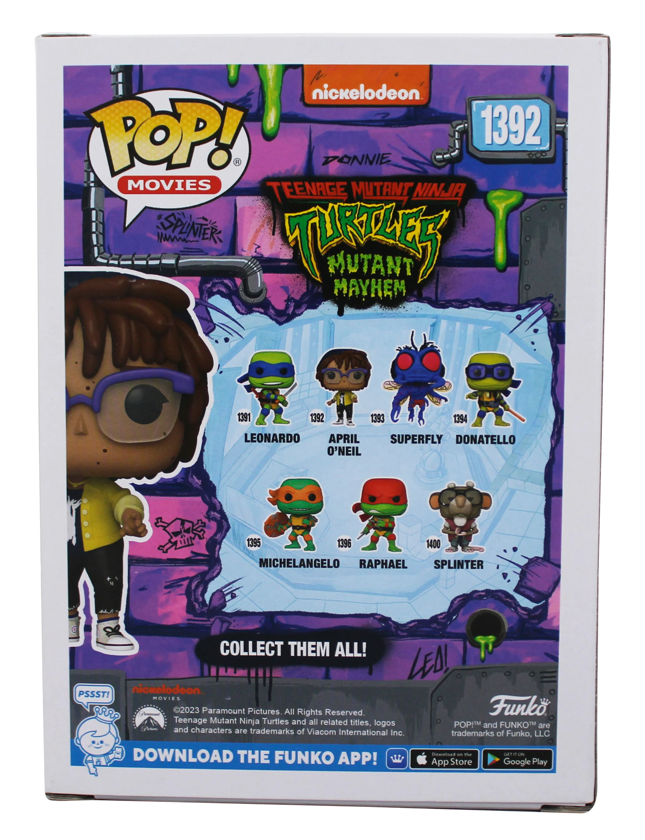 Ayo Edebiri TMNT Signed April O'Neil #1392 Funko Pop Vinyl Figure BAS #BR40961 - Image 5