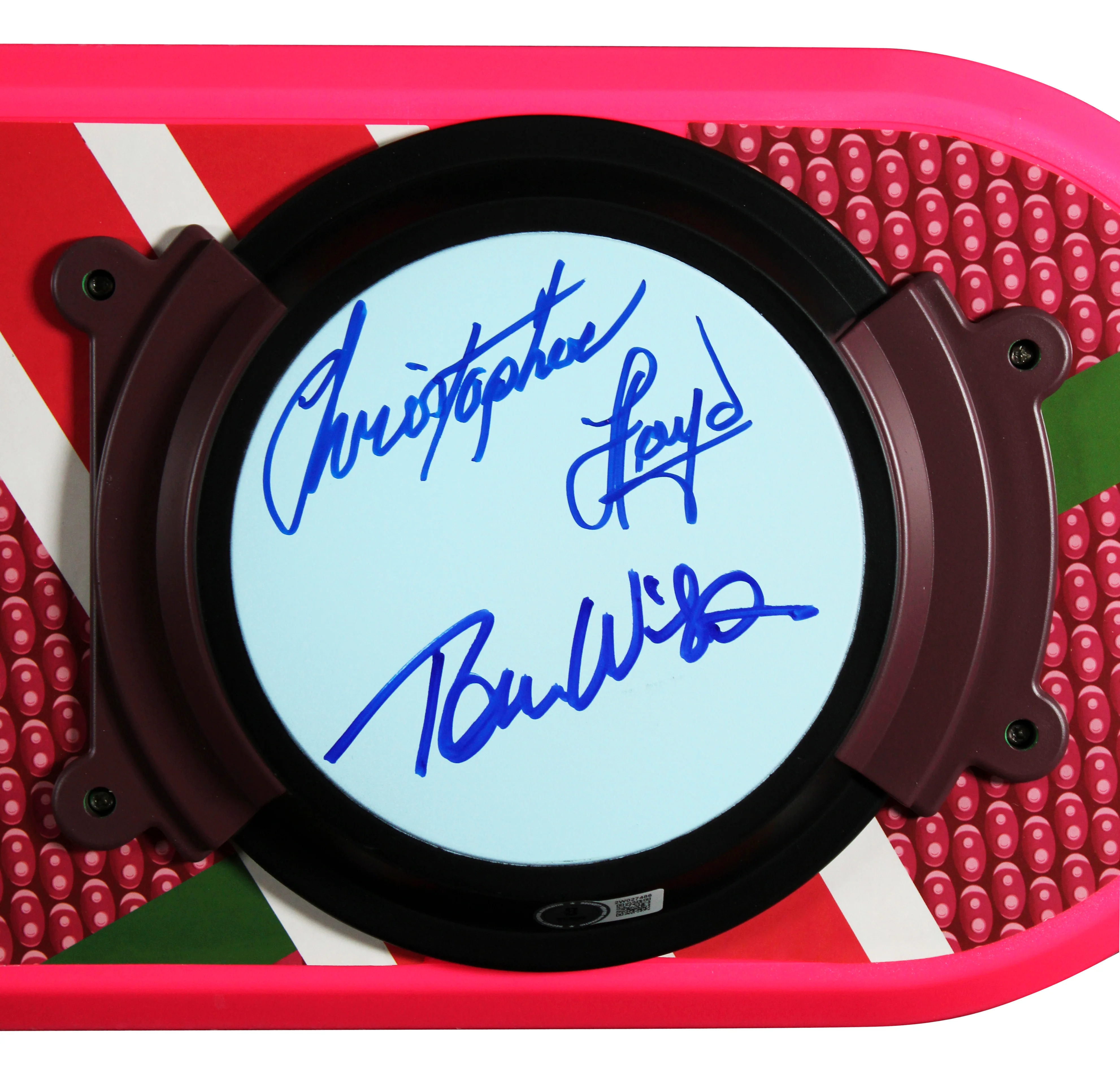 Back To The Future (4) Fox, Lloyd, Thompson & Wilson Signed Hoverboard BAS Wit - Image 4