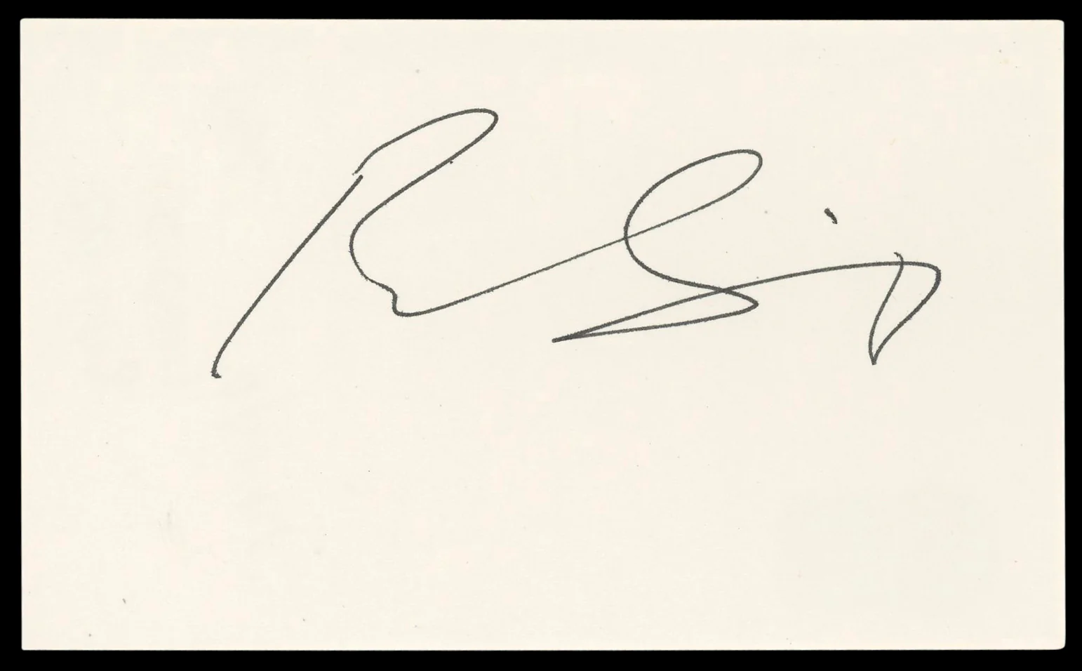 Bai Ling The Crow Authentic Signed 3x5 Index Card Autographed BAS #BM56959
