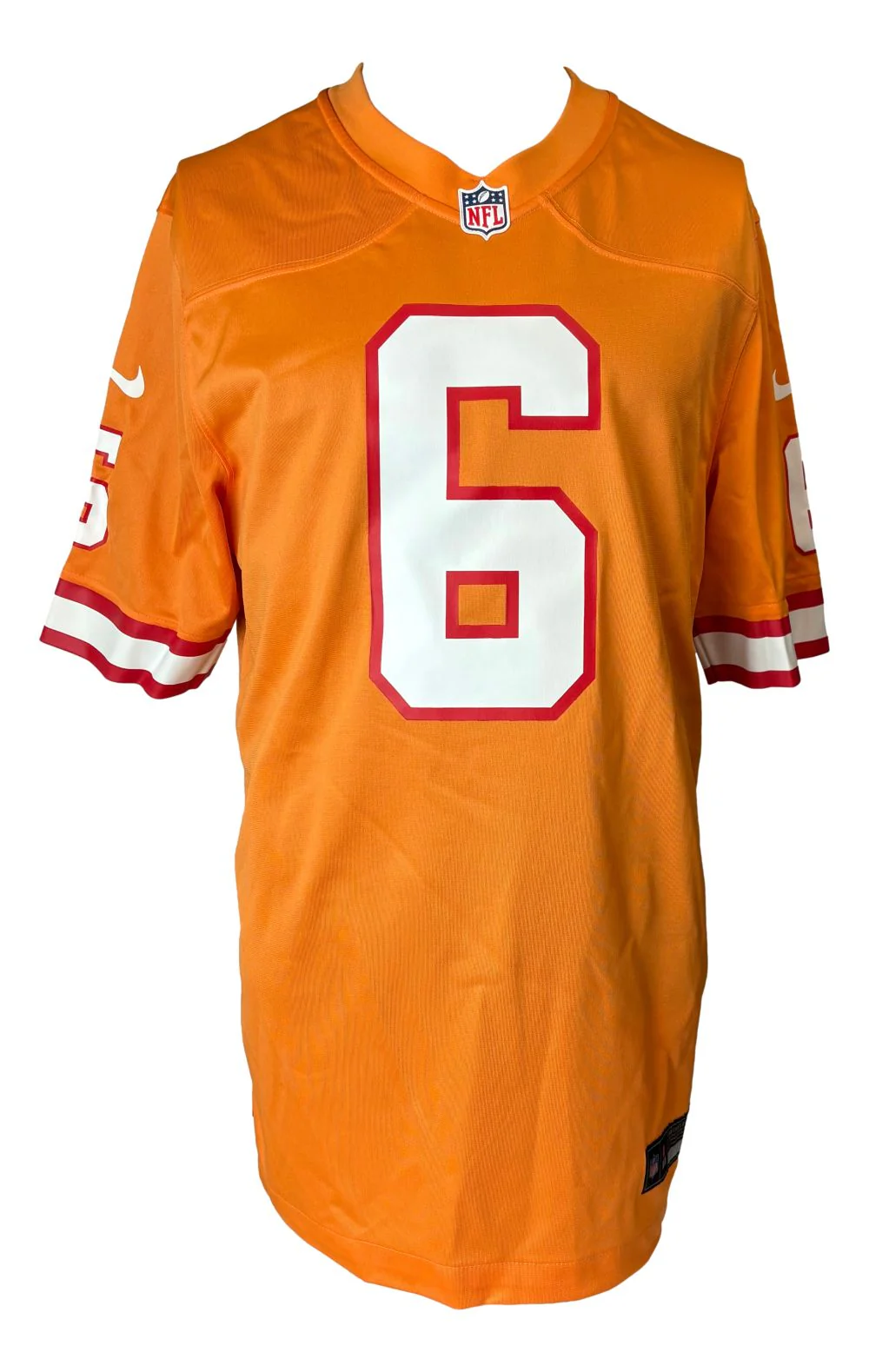 Baker Mayfield Signed Tampa Bay Buccaneers Orange Nike Game Replica Jersey BAS - Image 3