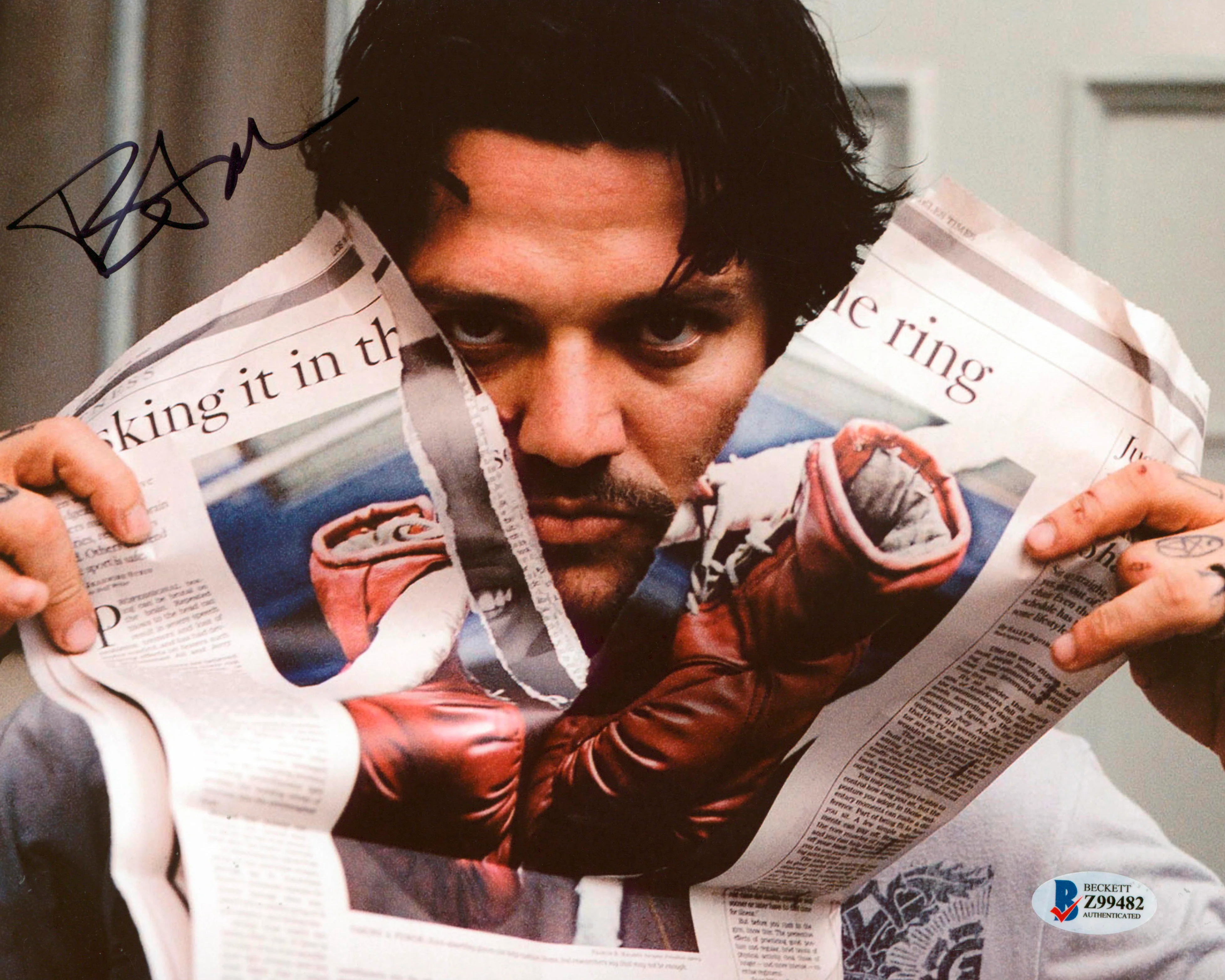 Bam Margera Jackass Authentic Signed 8x10 Photo Autographed BAS #Z99482 - Image 2