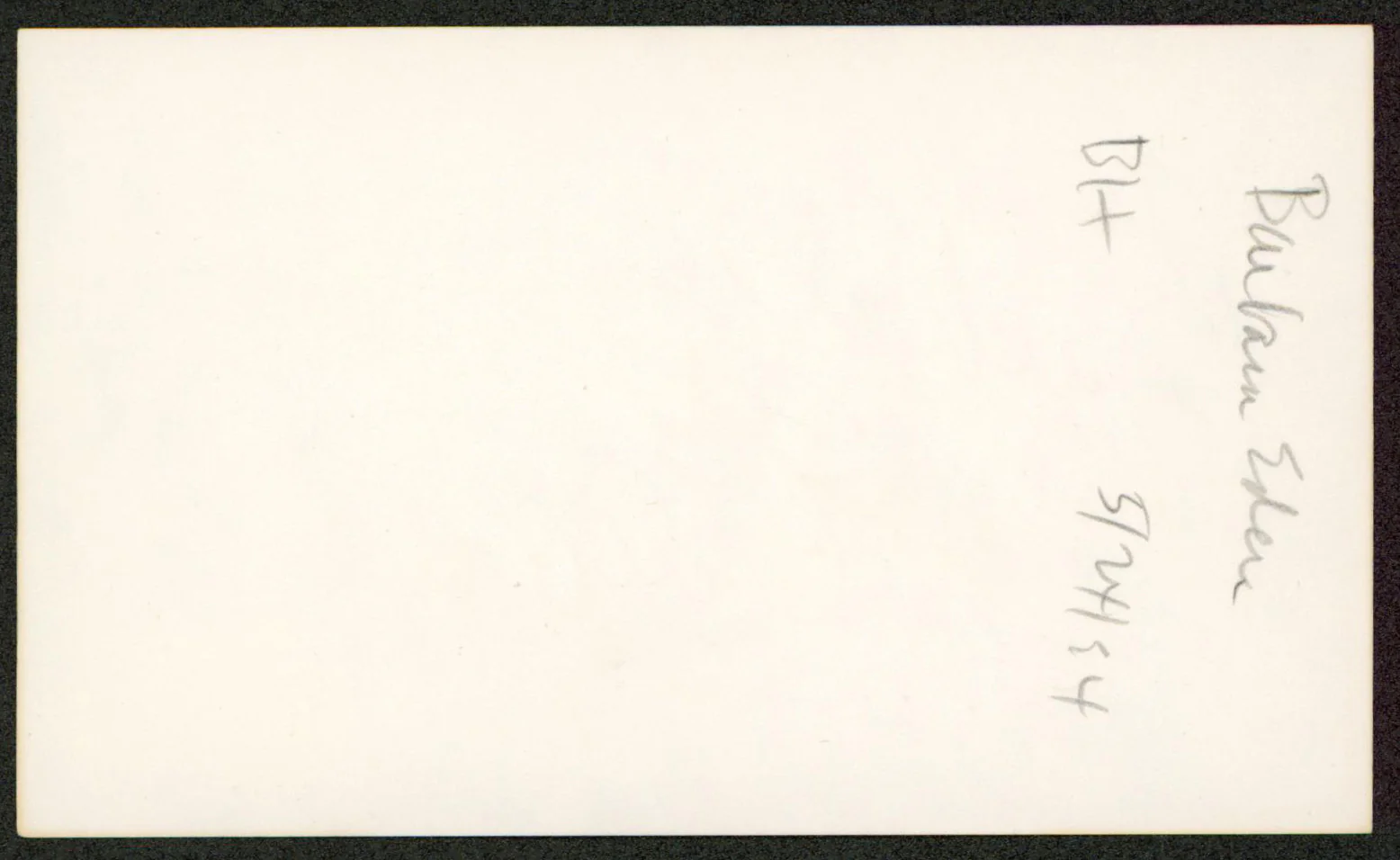 Barbara Eden I Dream of Jeannie Authentic Signed 3x5 Index Card Autographed BAS - Image 3