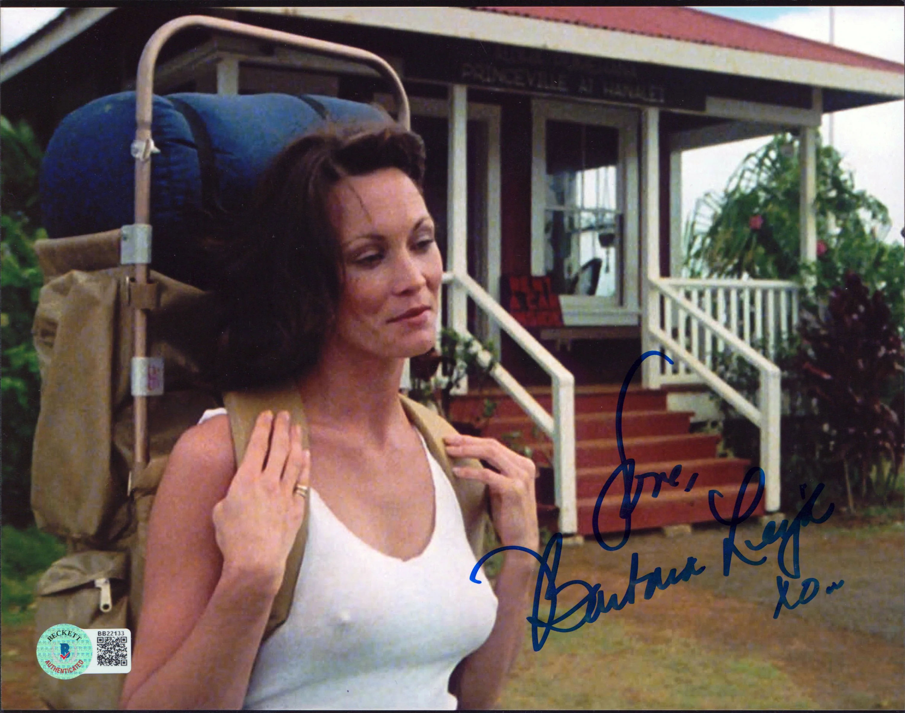 Barbara Leigh Vampirella "Love Authentic Signed 8x10 Sexy Photo BAS #BB22133 - Image 2