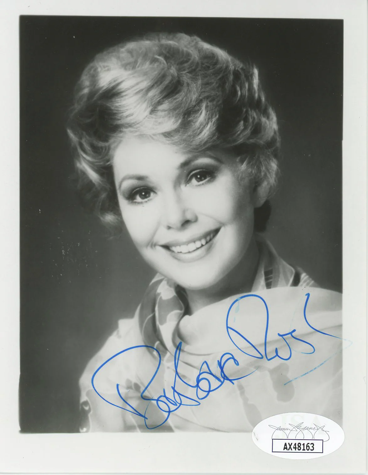 Barbara Rush It Came from Outer Space Authentic Signed 4x5 Photo JSA #AX48163 - Image 2