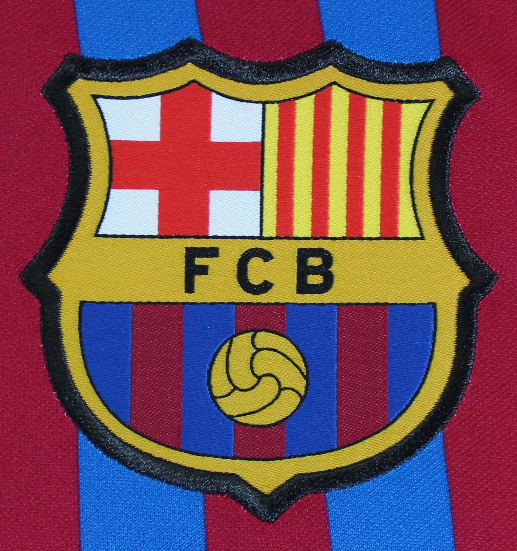 Barcelona Sergio Aguero Authentic Signed Blue & Red Nike Jersey Autographed BAS - Image 5
