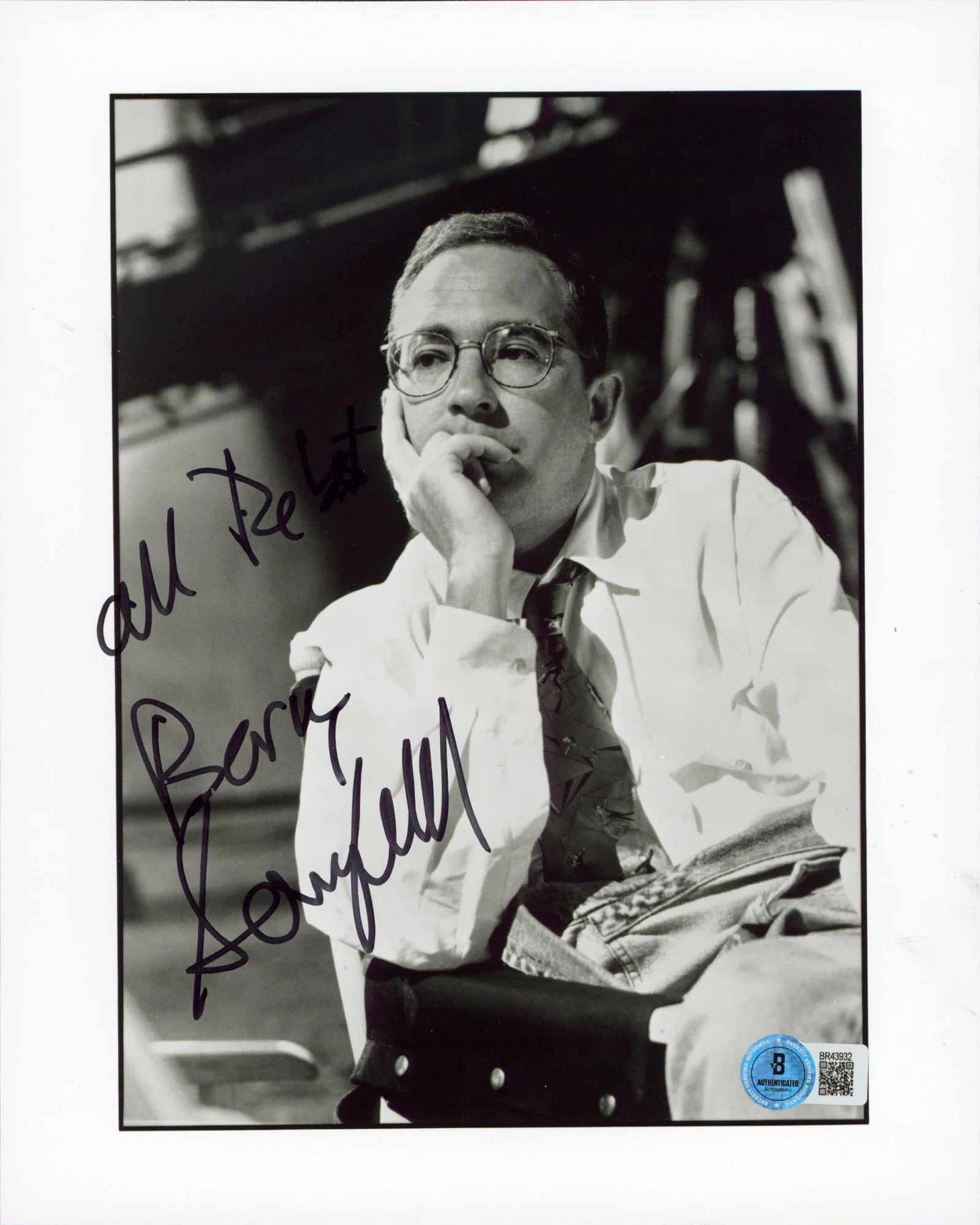 Barry Sonnenfeld Men In Black "All The Best" Signed 8x10 Photo BAS #BR43932 - Image 2