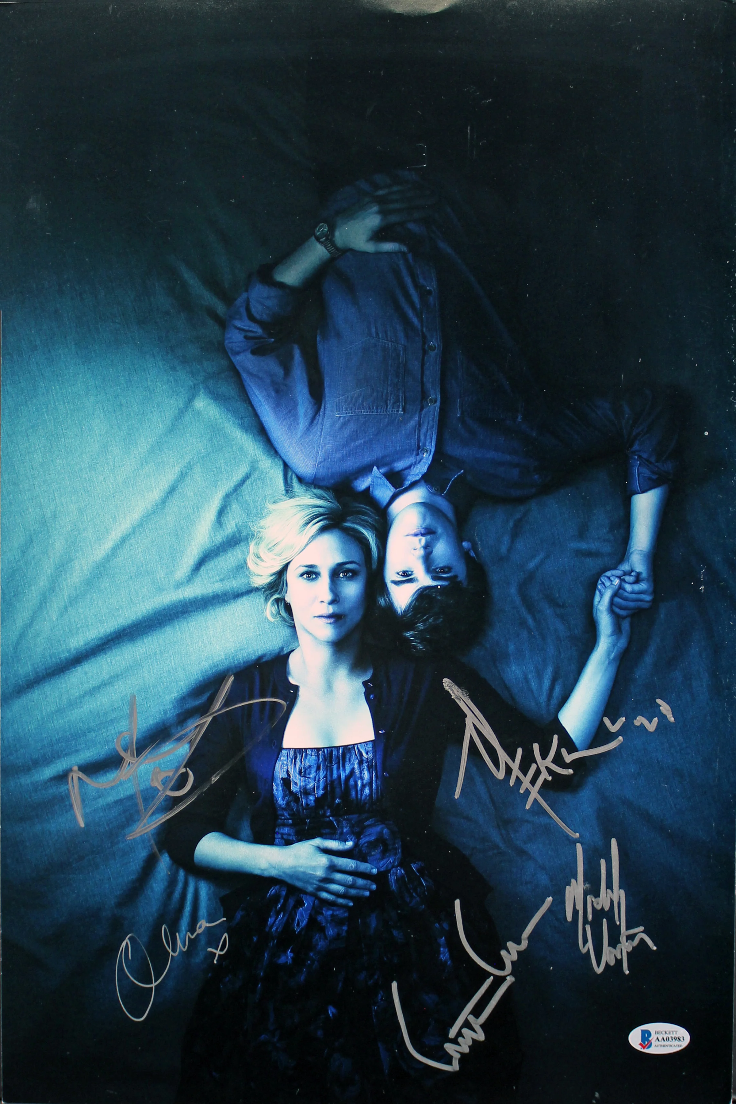 Bates Motel (5) Cooke, Theriot, Cuse, Eklund & Vartan Signed 12x18 Photo BAS - Image 2