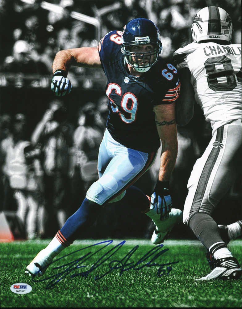 Bears Jared Allen Authentic Signed 11x14 Photo PSA/DNA Itp 9 - Image 2