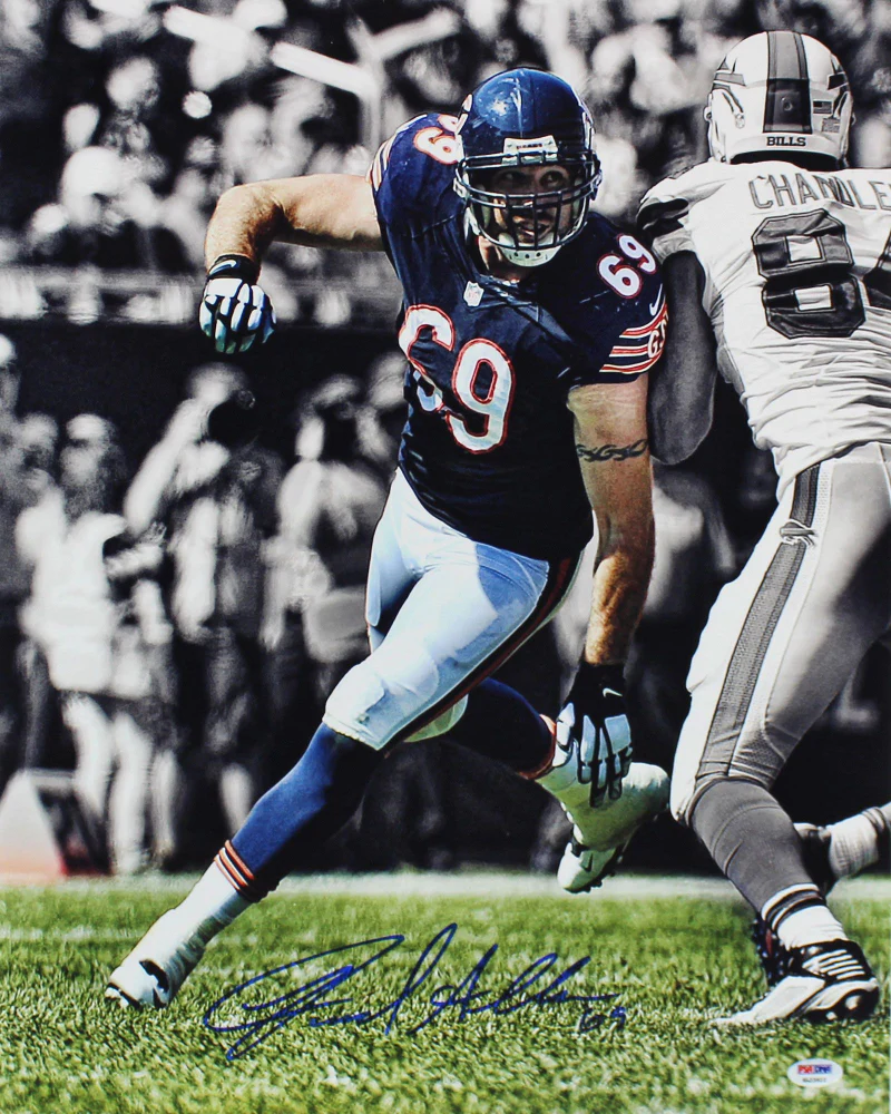 Bears Jared Allen Authentic Signed 16x20 Photo PSA/DNA Itp 10 - Image 2