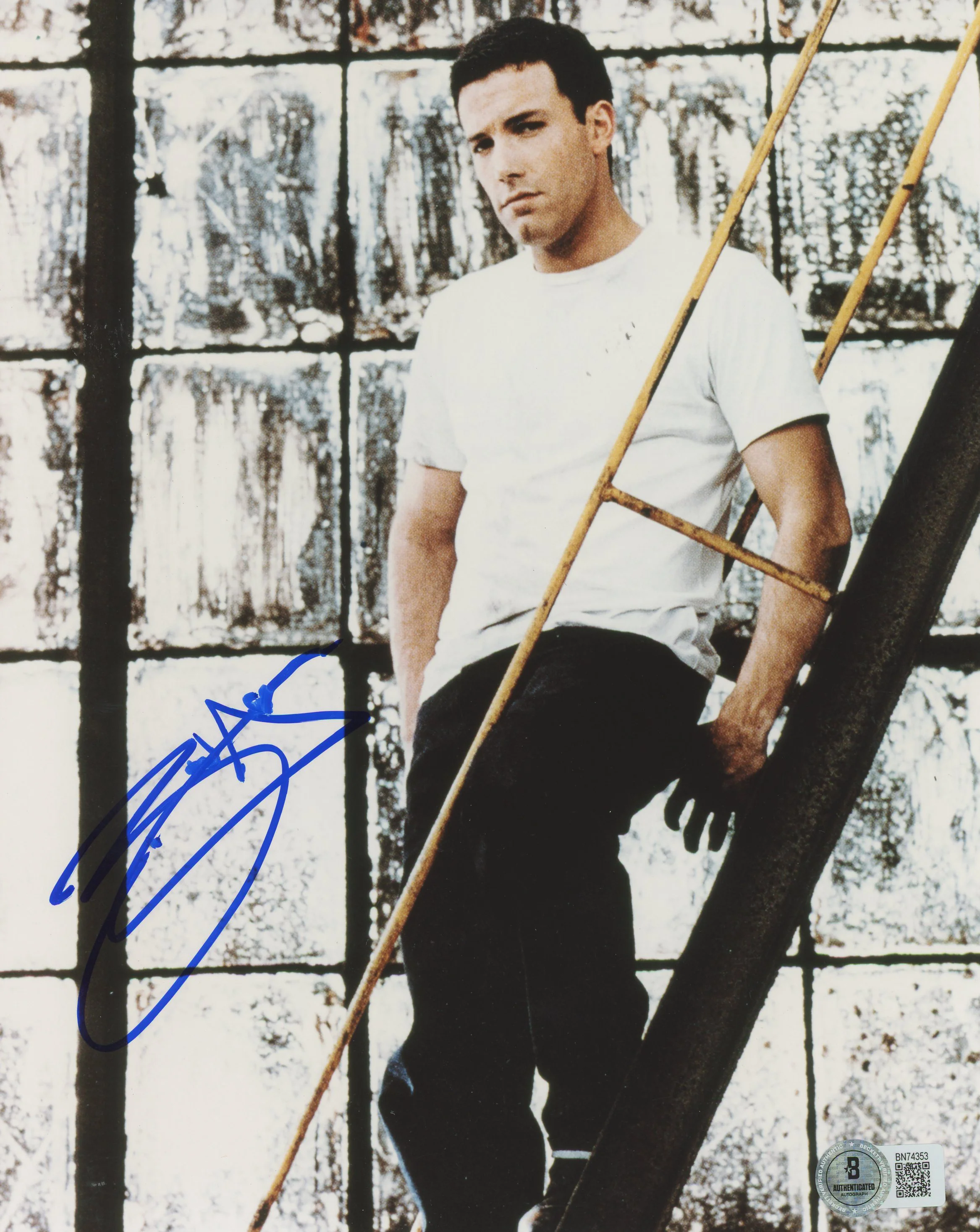 Ben Affleck Good Will Hunting Authentic Signed 8x10 Photo BAS #BN74353 - Image 2