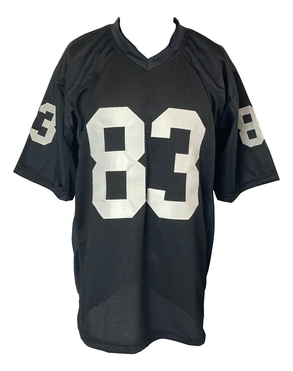 Ben Davidson Oakland Signed Black Football Jersey BAS - Image 3
