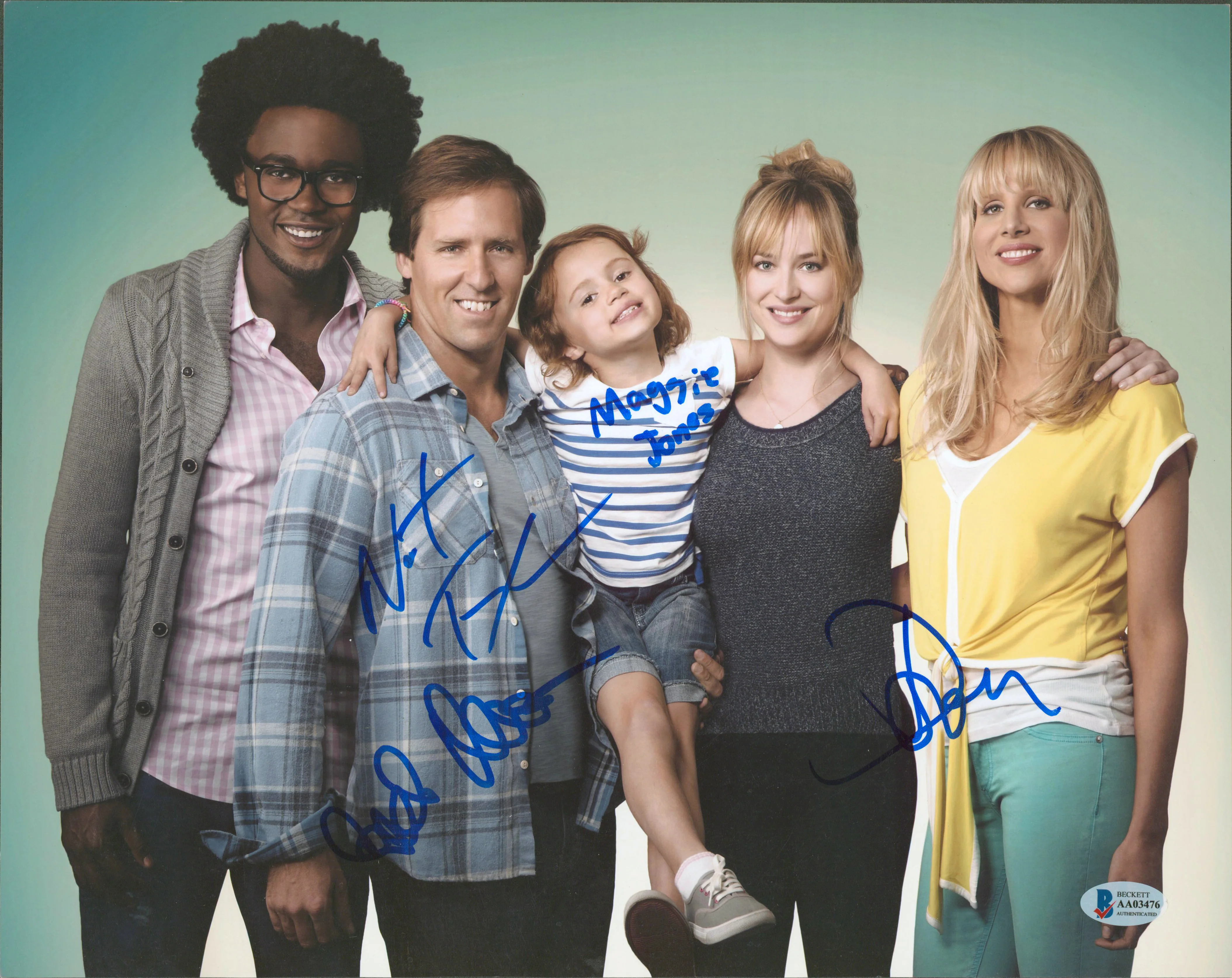 Ben & Kate (4) Faxon, Jones, Punch & Kellum Signed 11x14 Photo BAS #AA03476 - Image 2